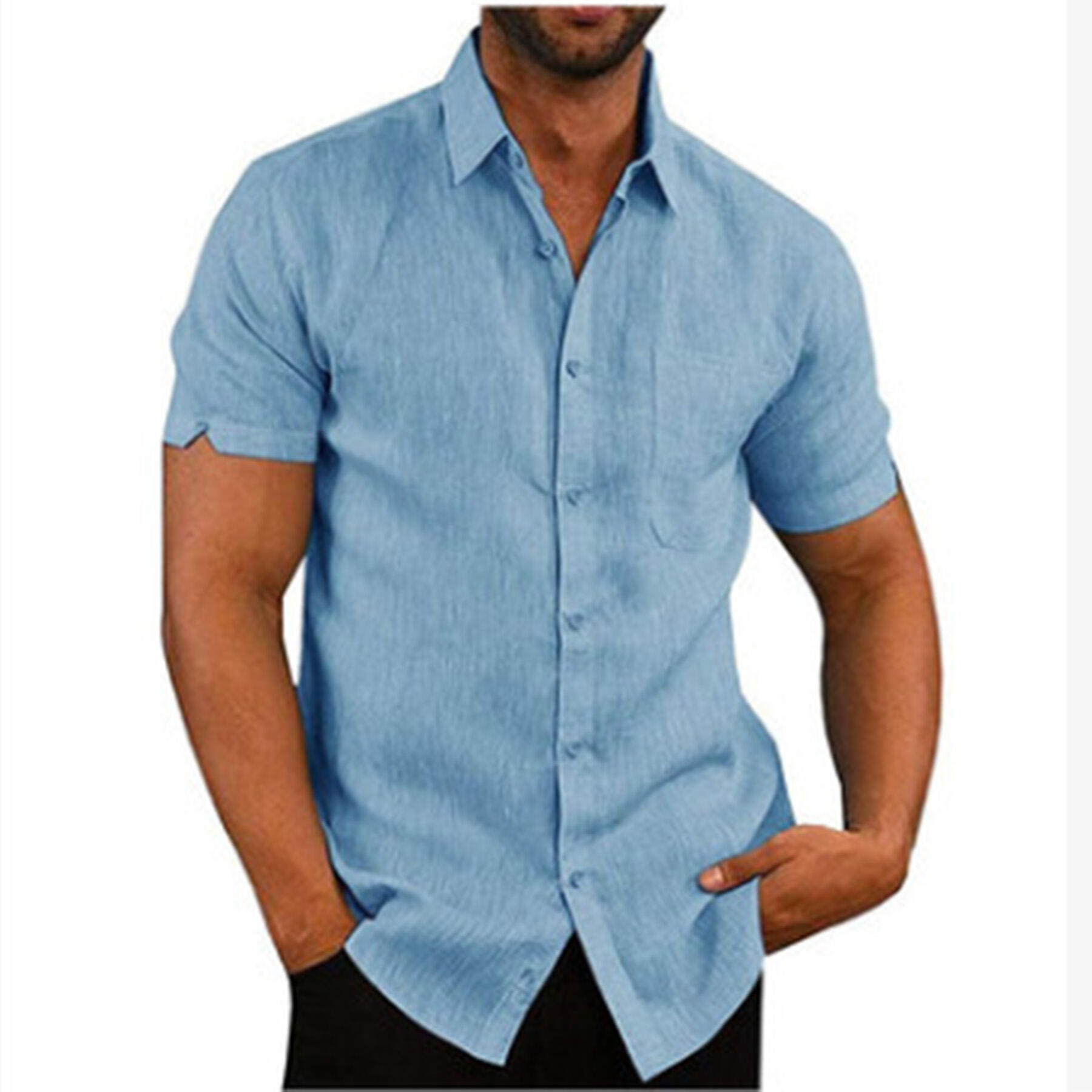 Summer Linen Button Shirt
