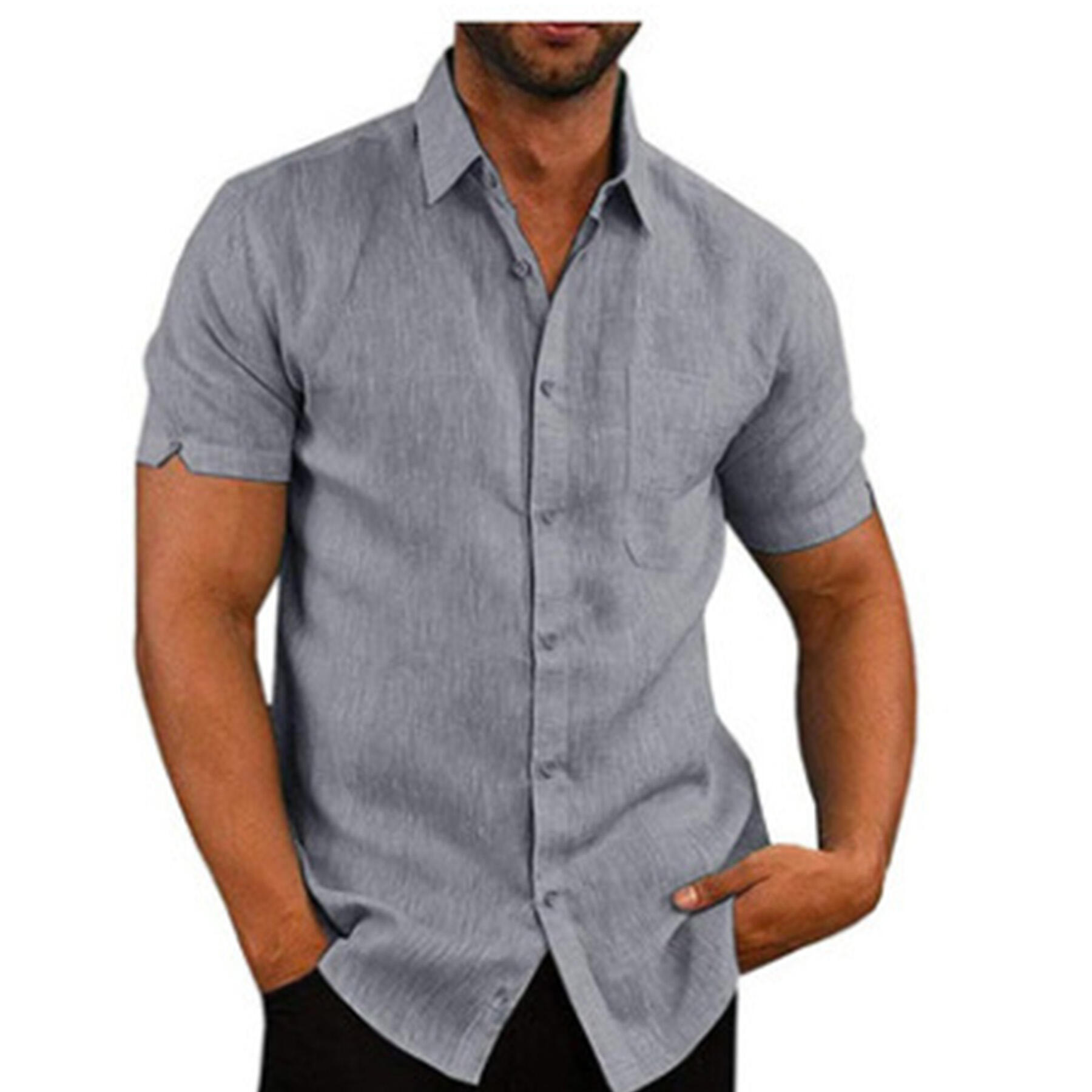 Summer Linen Button Shirt