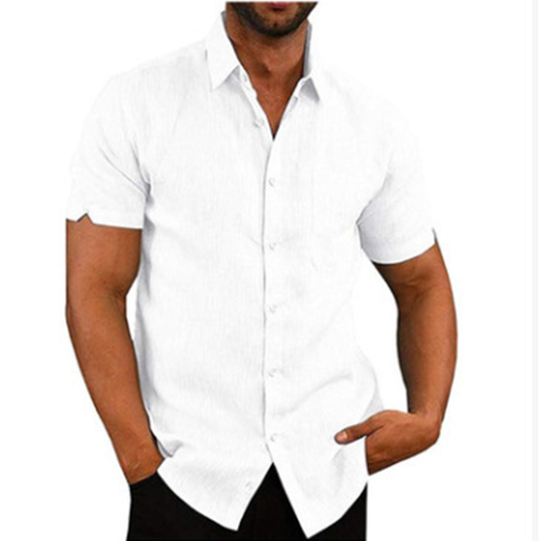 Summer Linen Button Shirt