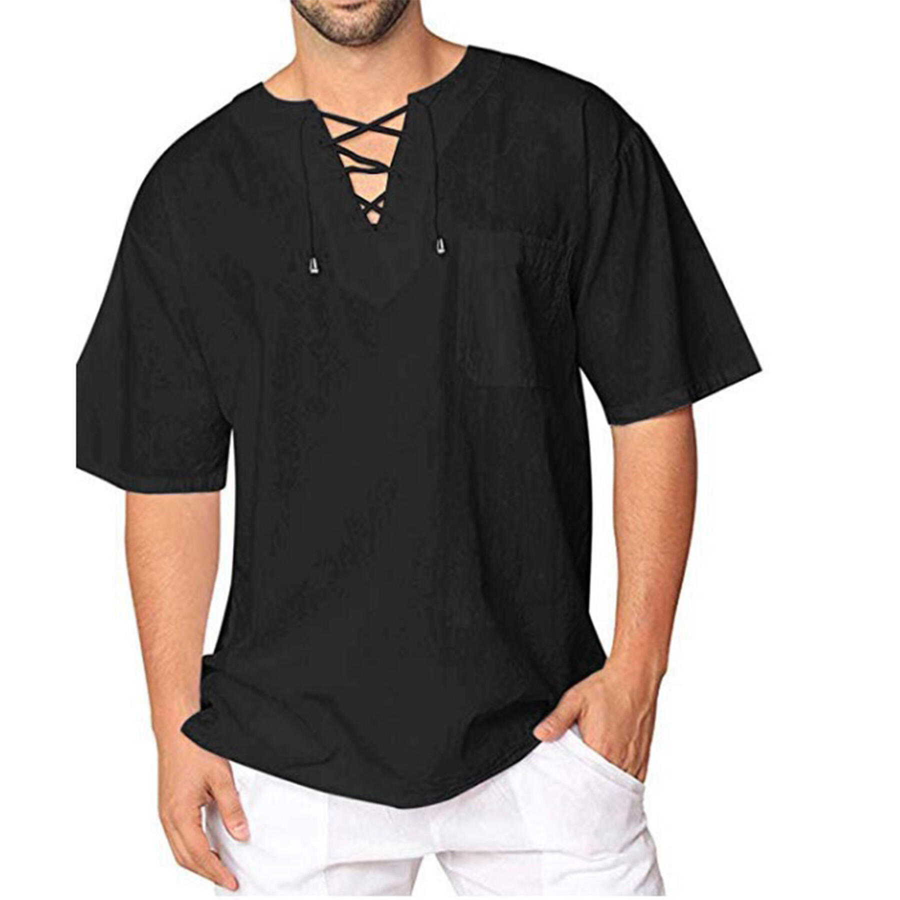 Casual Drawstring Shirt