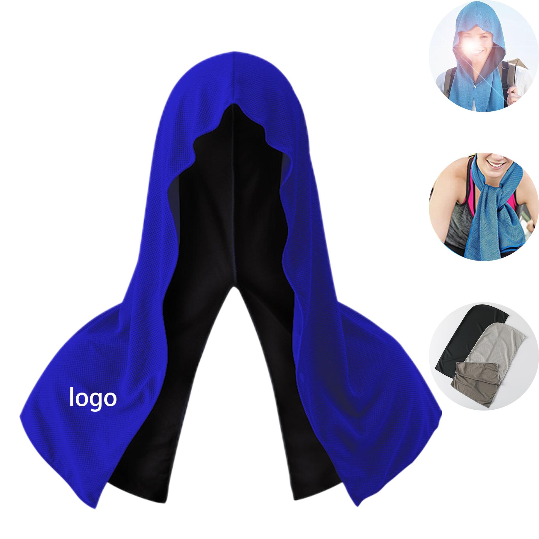 U-Shaped Cooling Hooded Towel