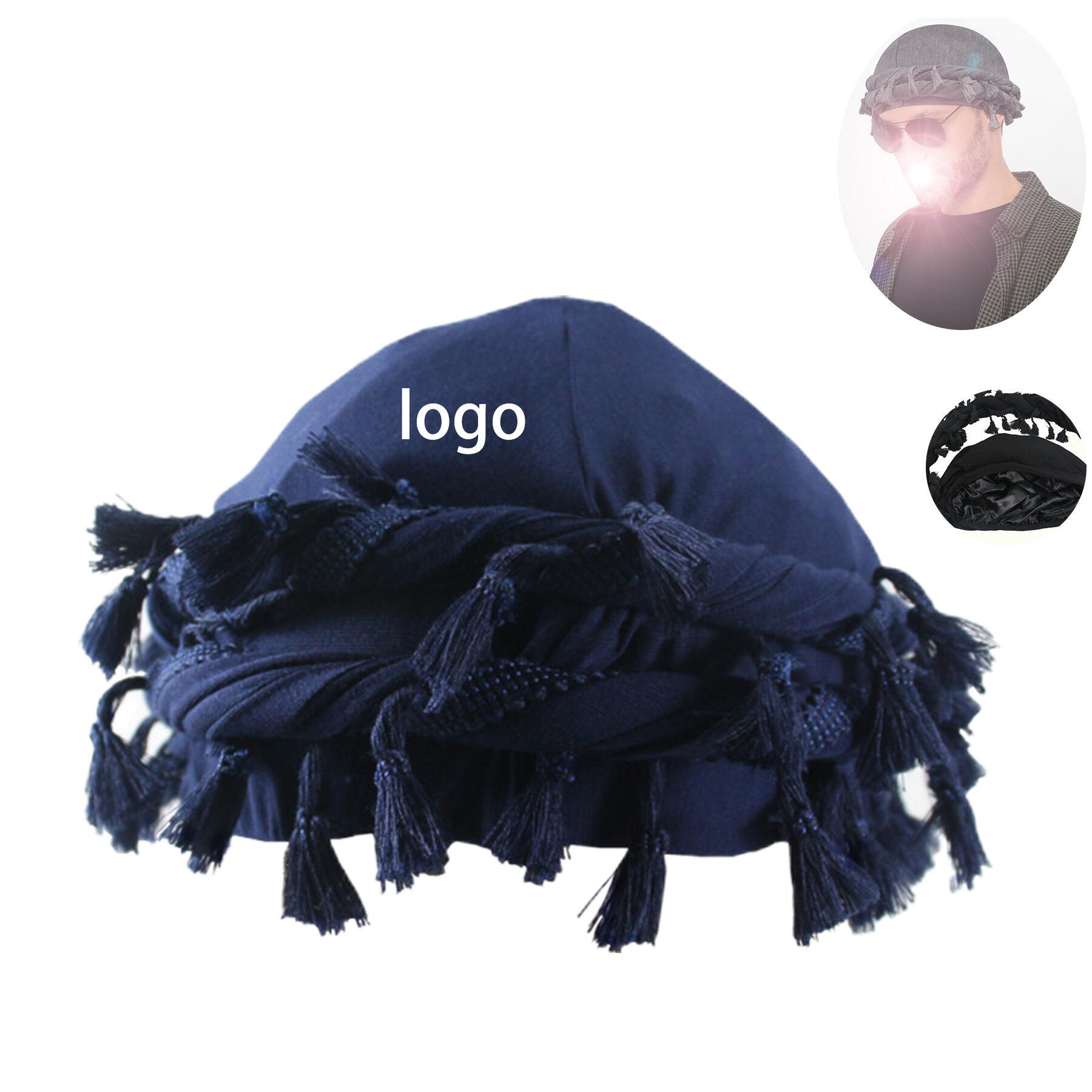 Lined Twist Tail Cap
