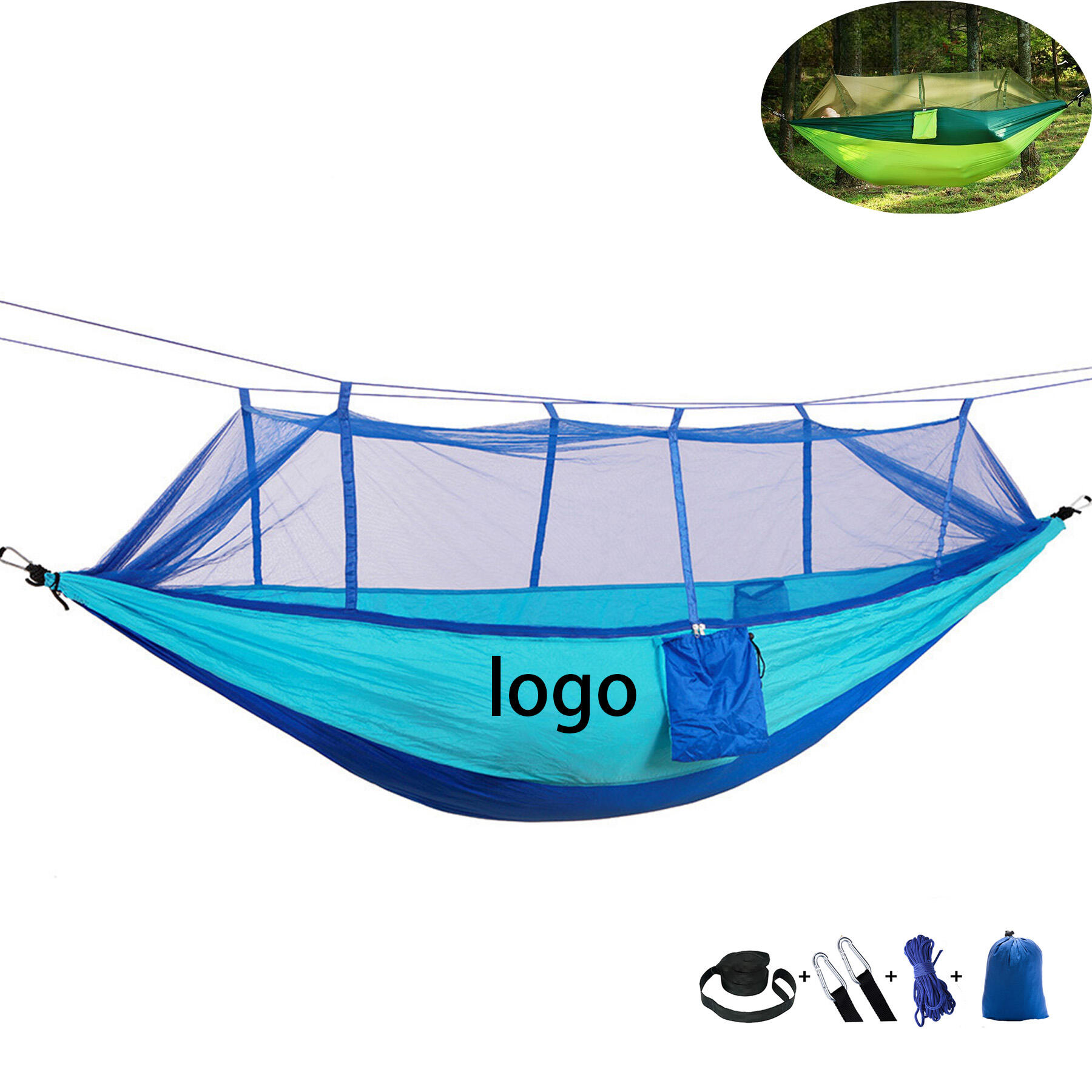Outdoor Hammock with Mosquito Net