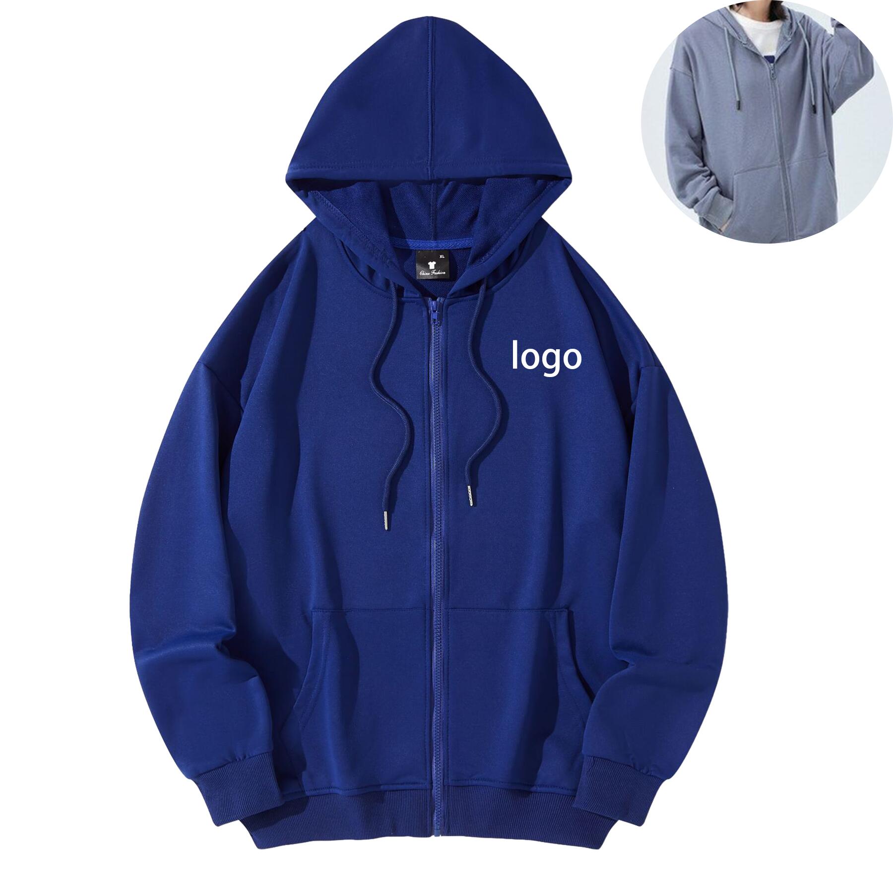 Full Zip Up Hoodie