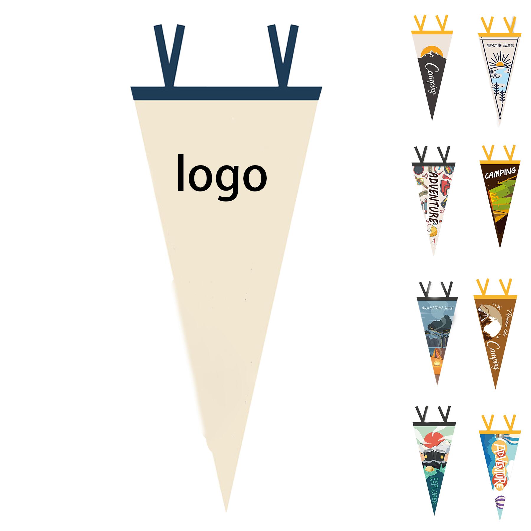 Outdoor Camping Triangle Flag