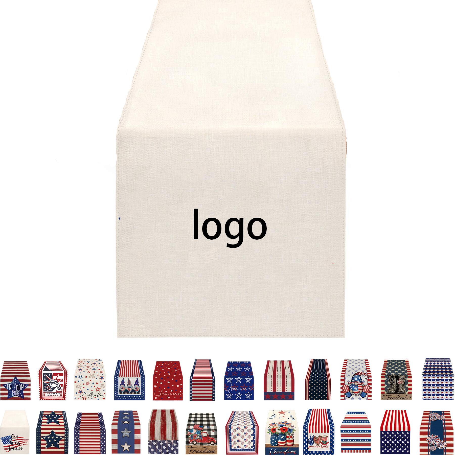 Linen Table Flag