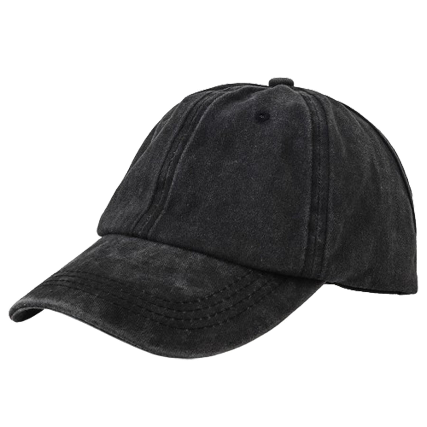 Vintage Baseball Hat with Open Back