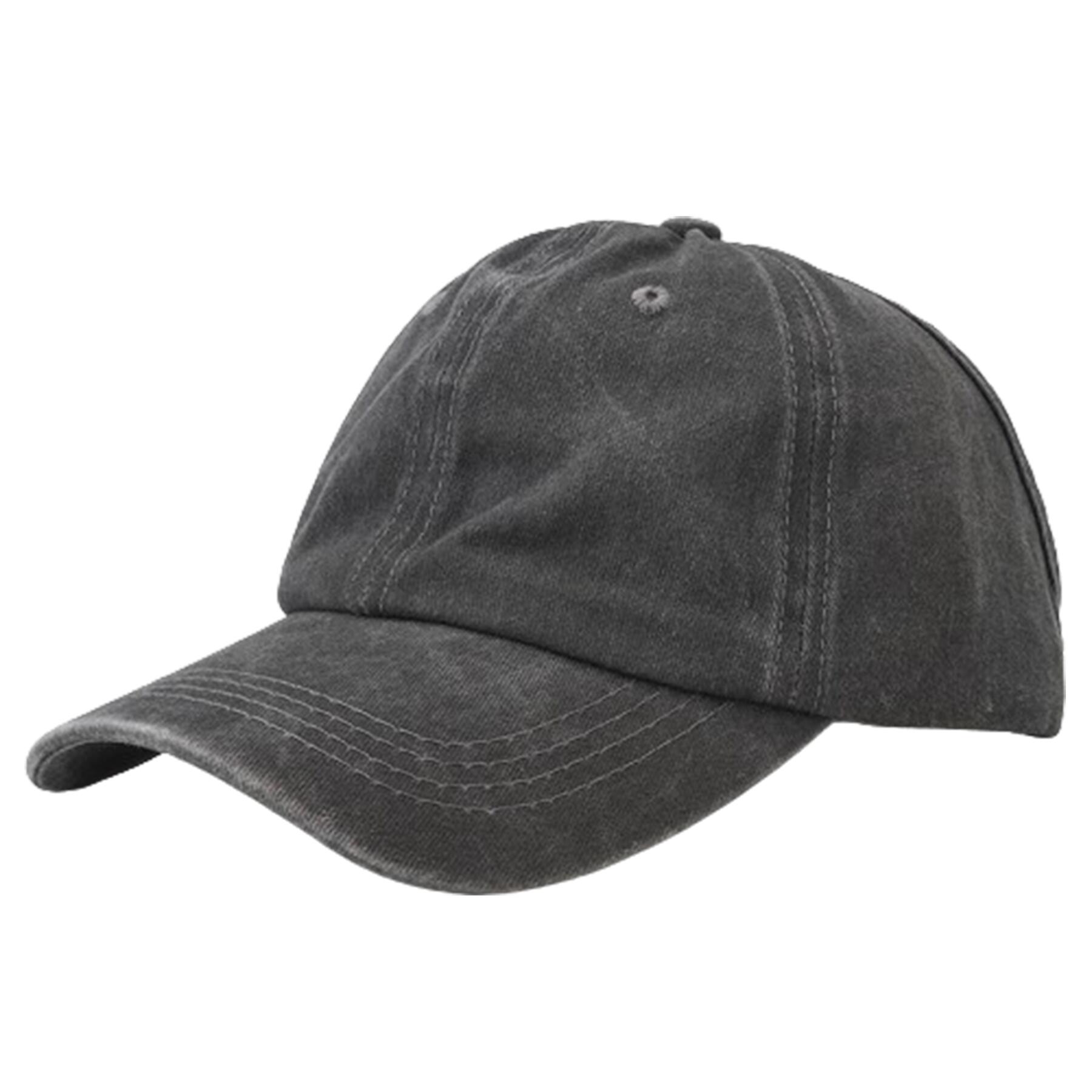 Vintage Baseball Hat with Open Back