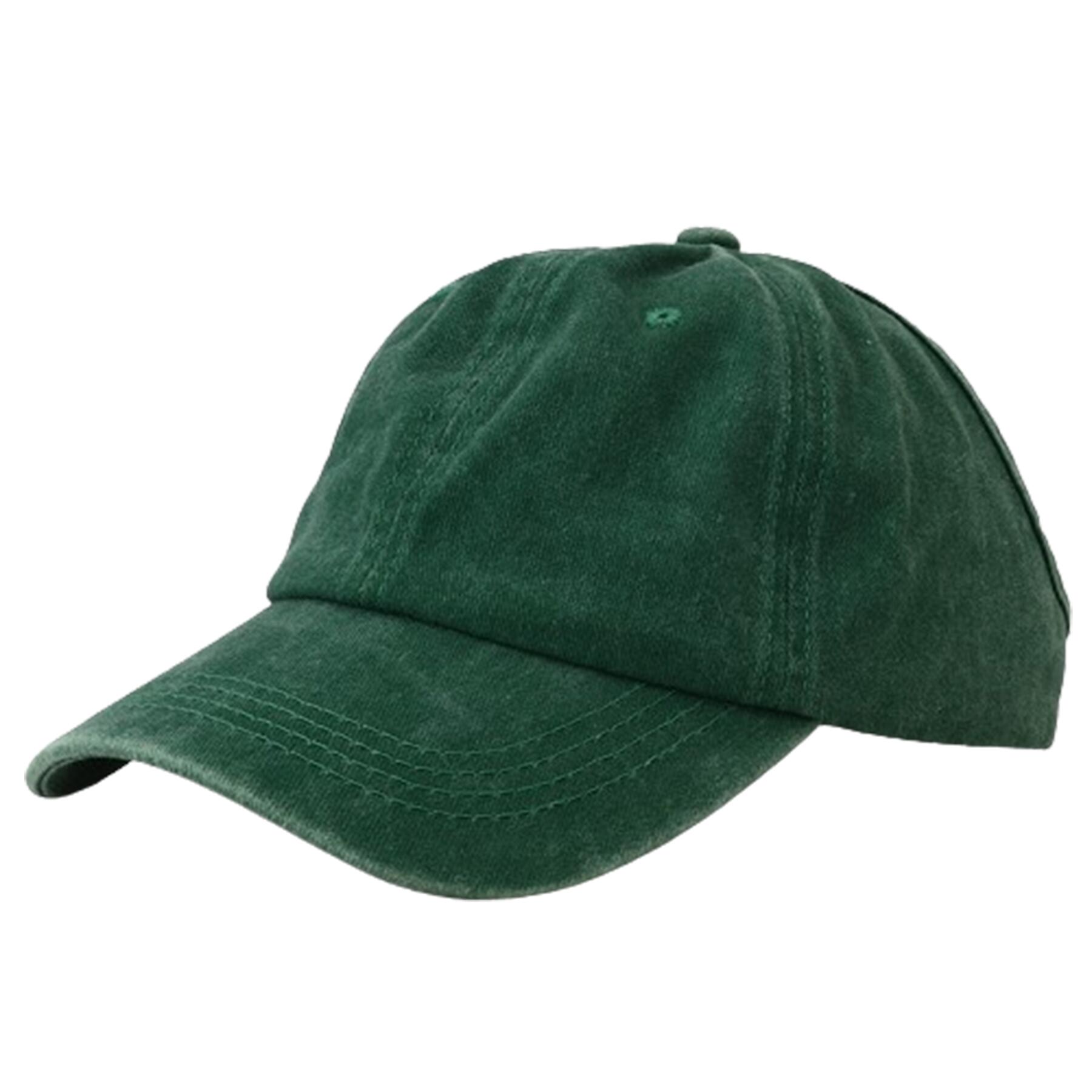 Vintage Baseball Hat with Open Back
