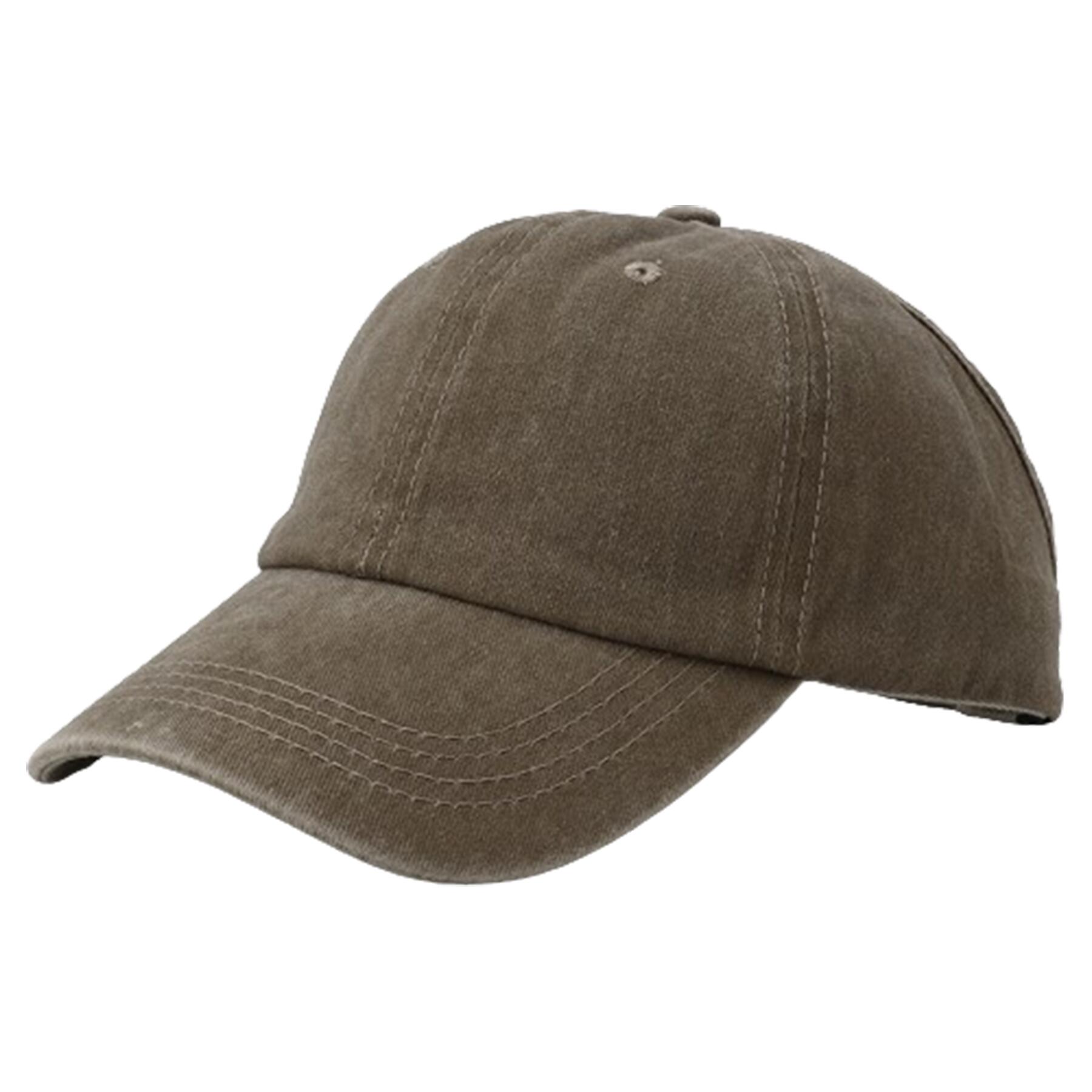 Vintage Baseball Hat with Open Back