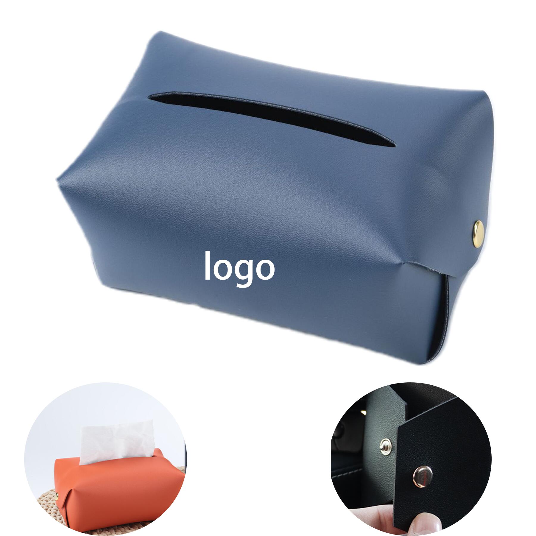 PU Leather Tissue Box