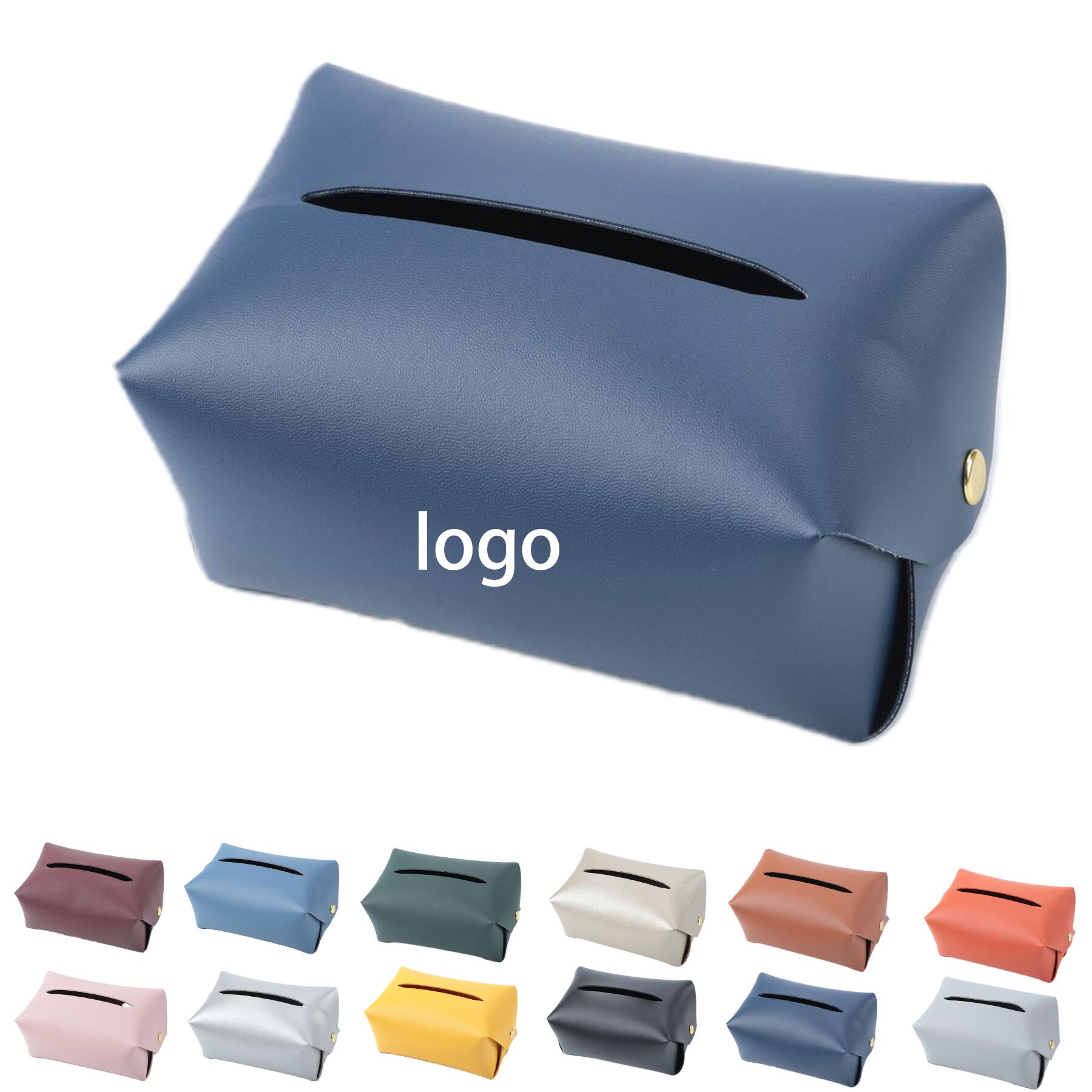 PU Leather Tissue Box