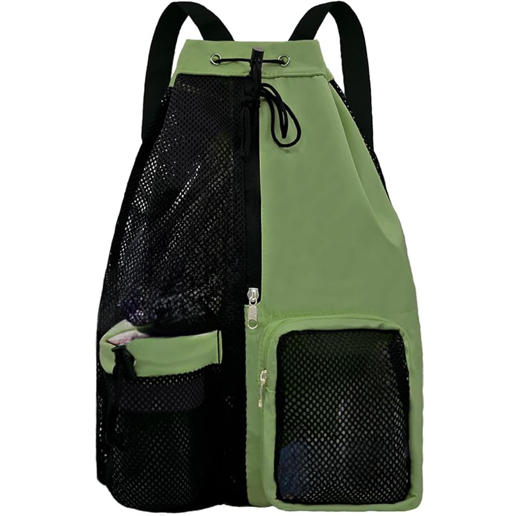 Mesh Drawstring Swim Bag