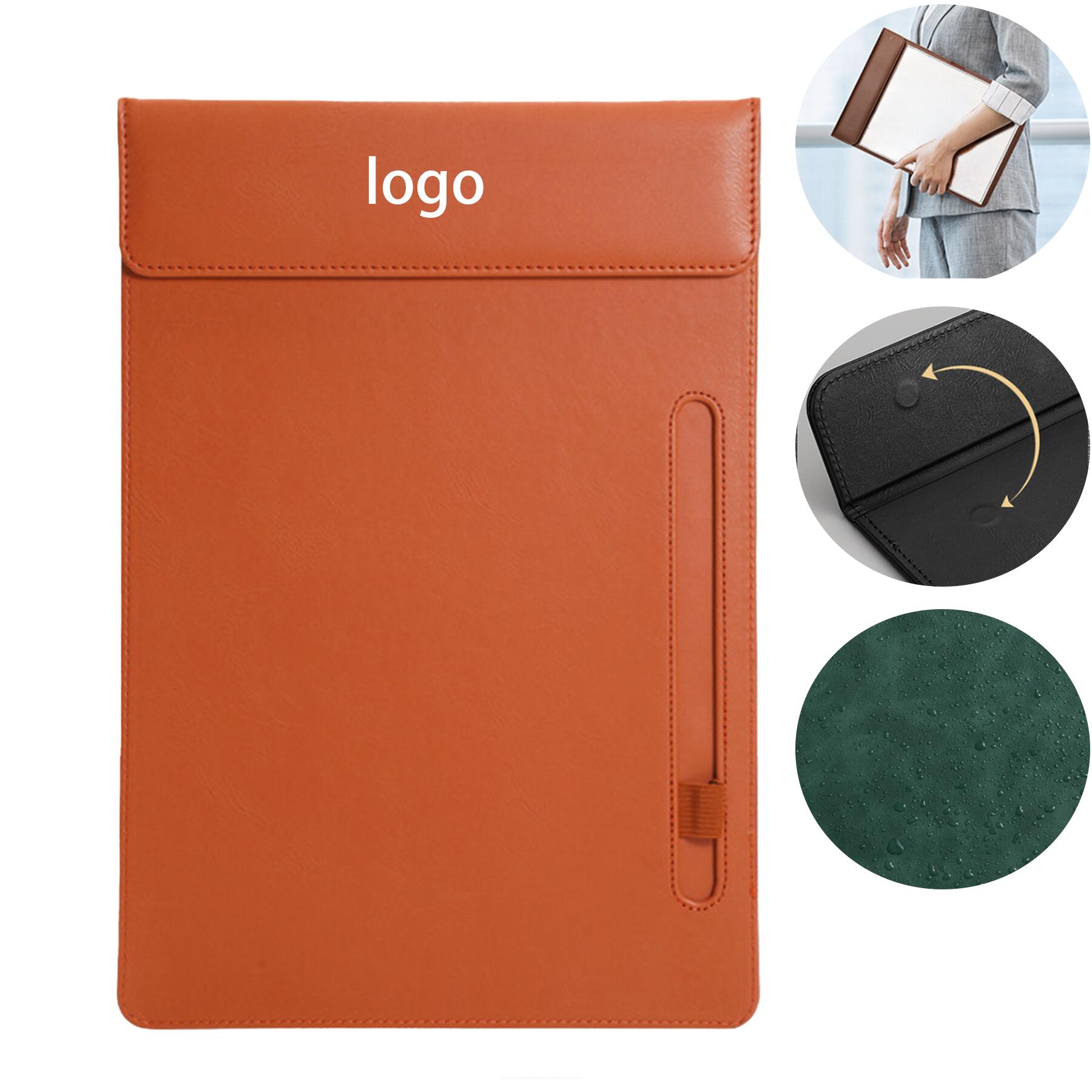 PU Leather Magnetic Clipboard