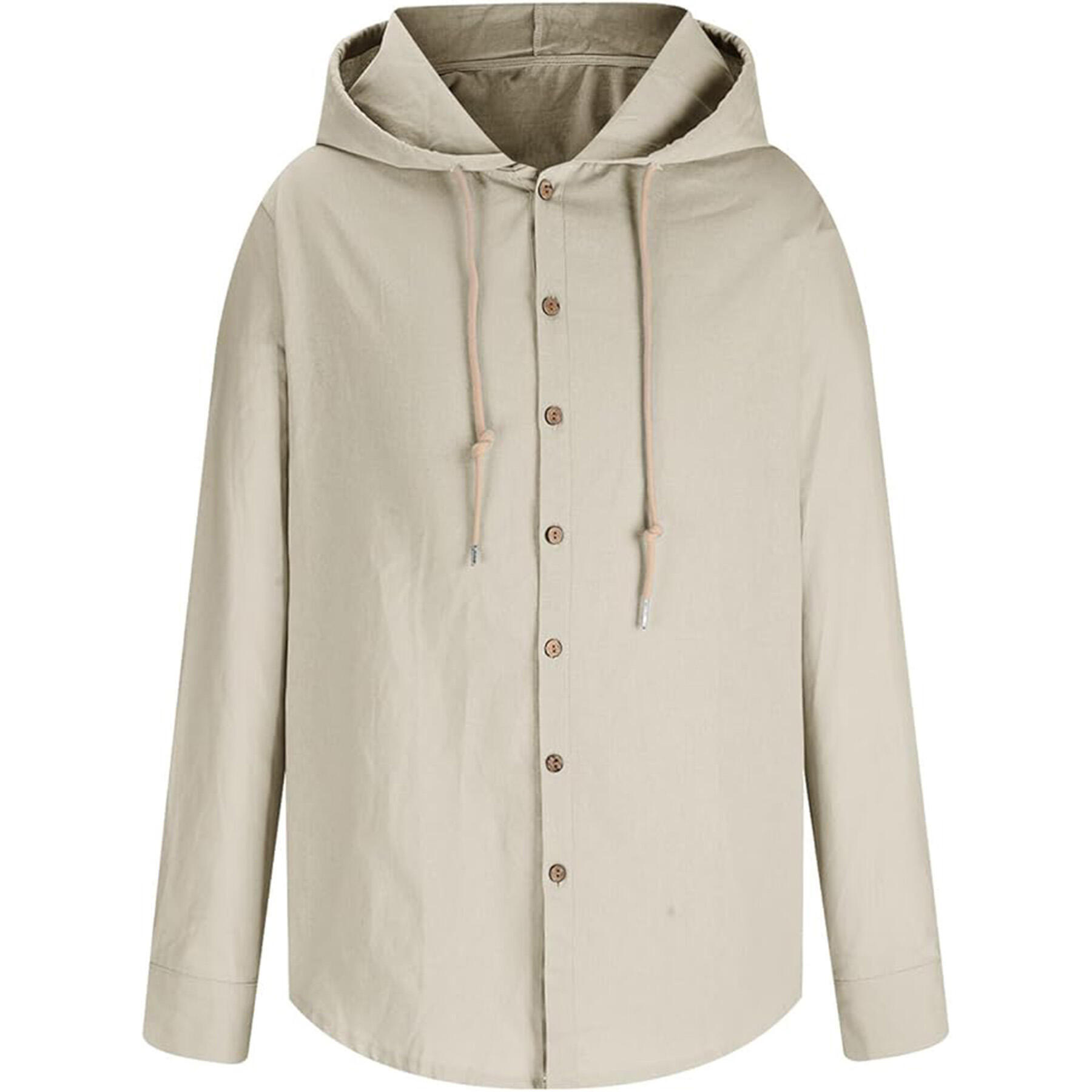 Long Sleeve Hooded Shirt