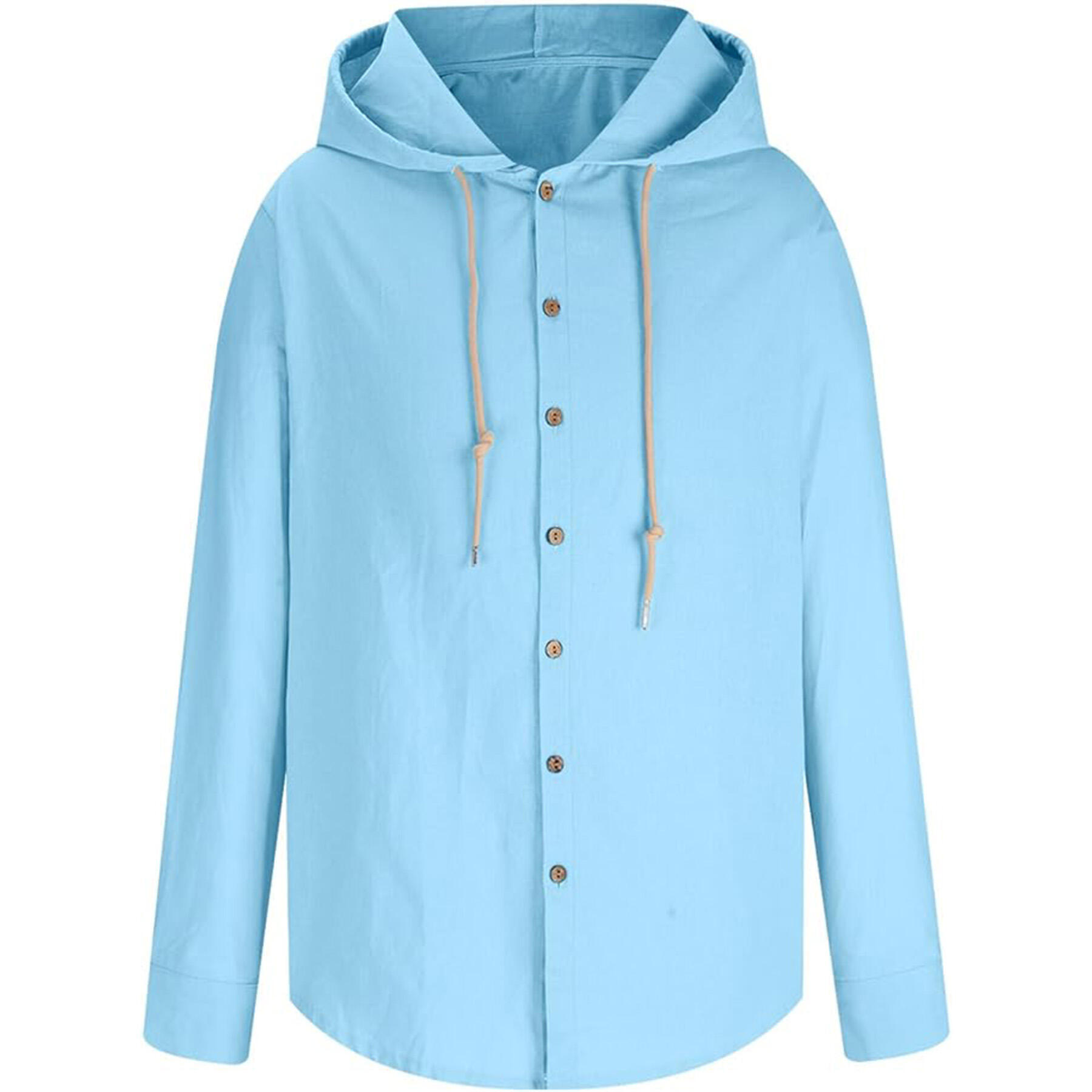 Long Sleeve Hooded Shirt