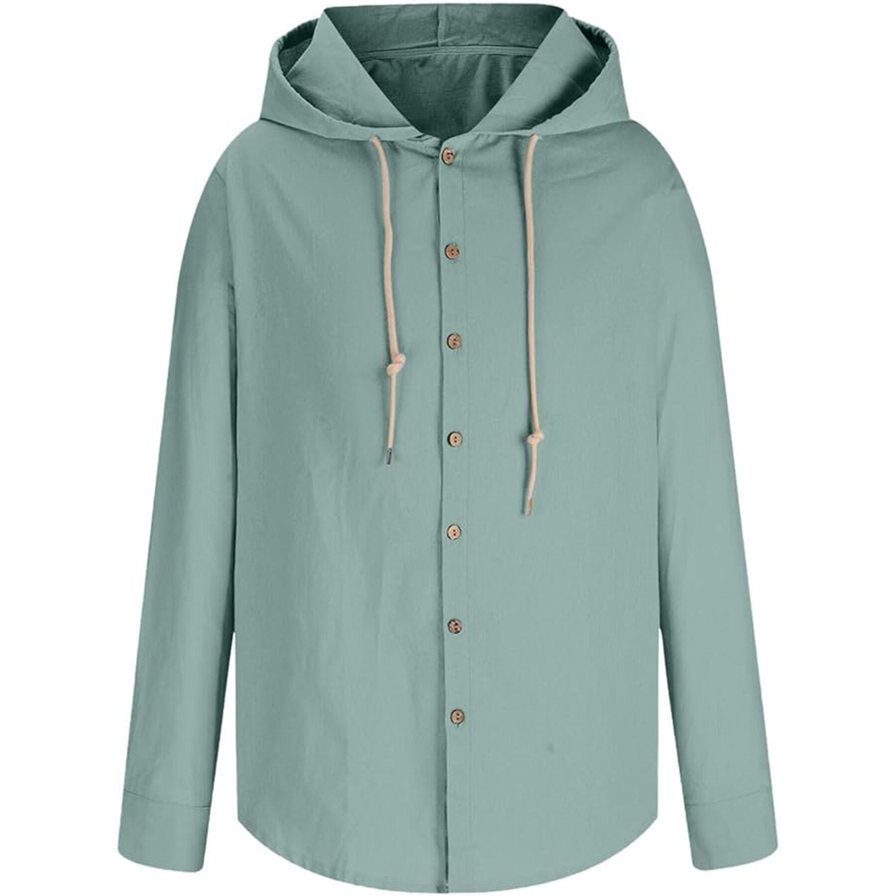 Long Sleeve Hooded Shirt