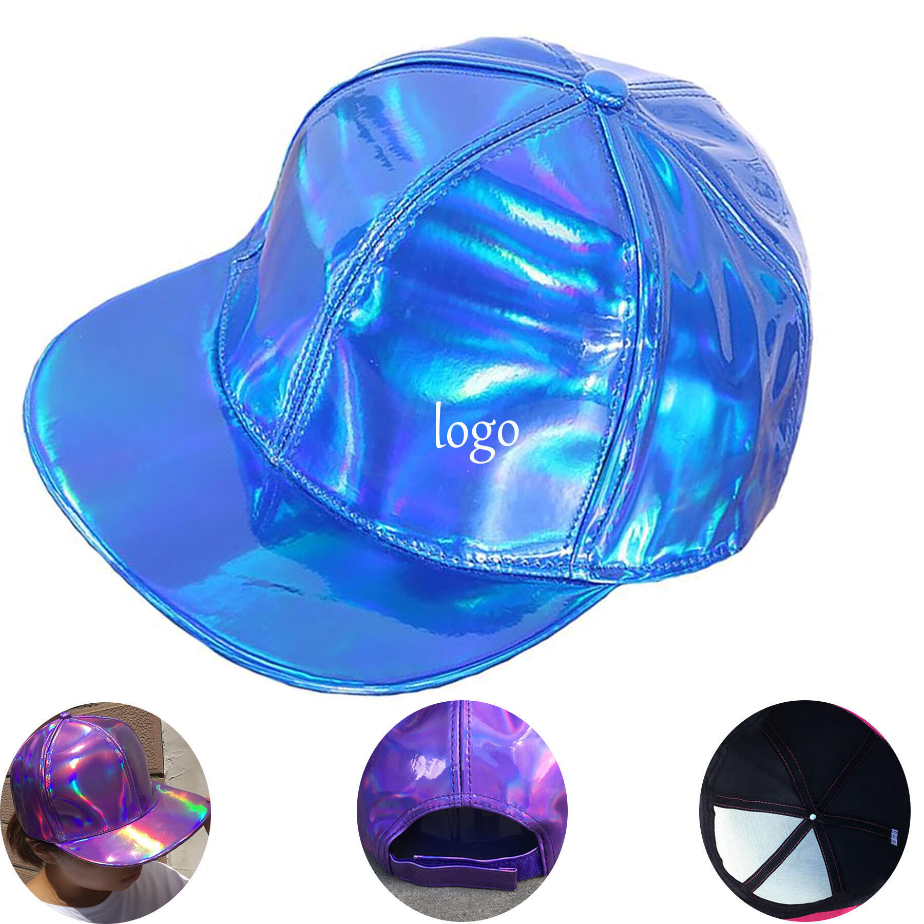 Laser Leather Baseball Cap
