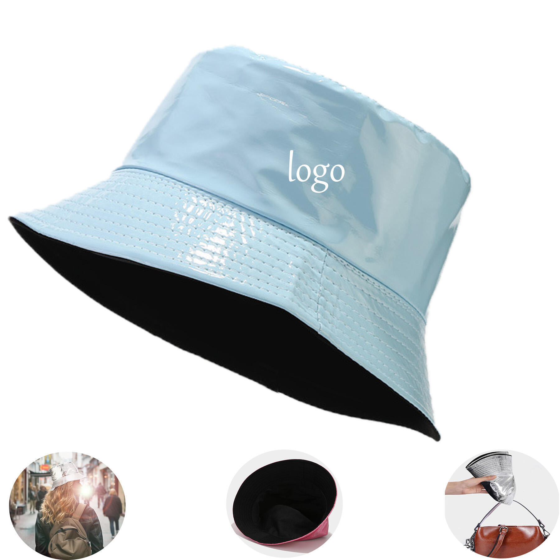 PU Leather Hat