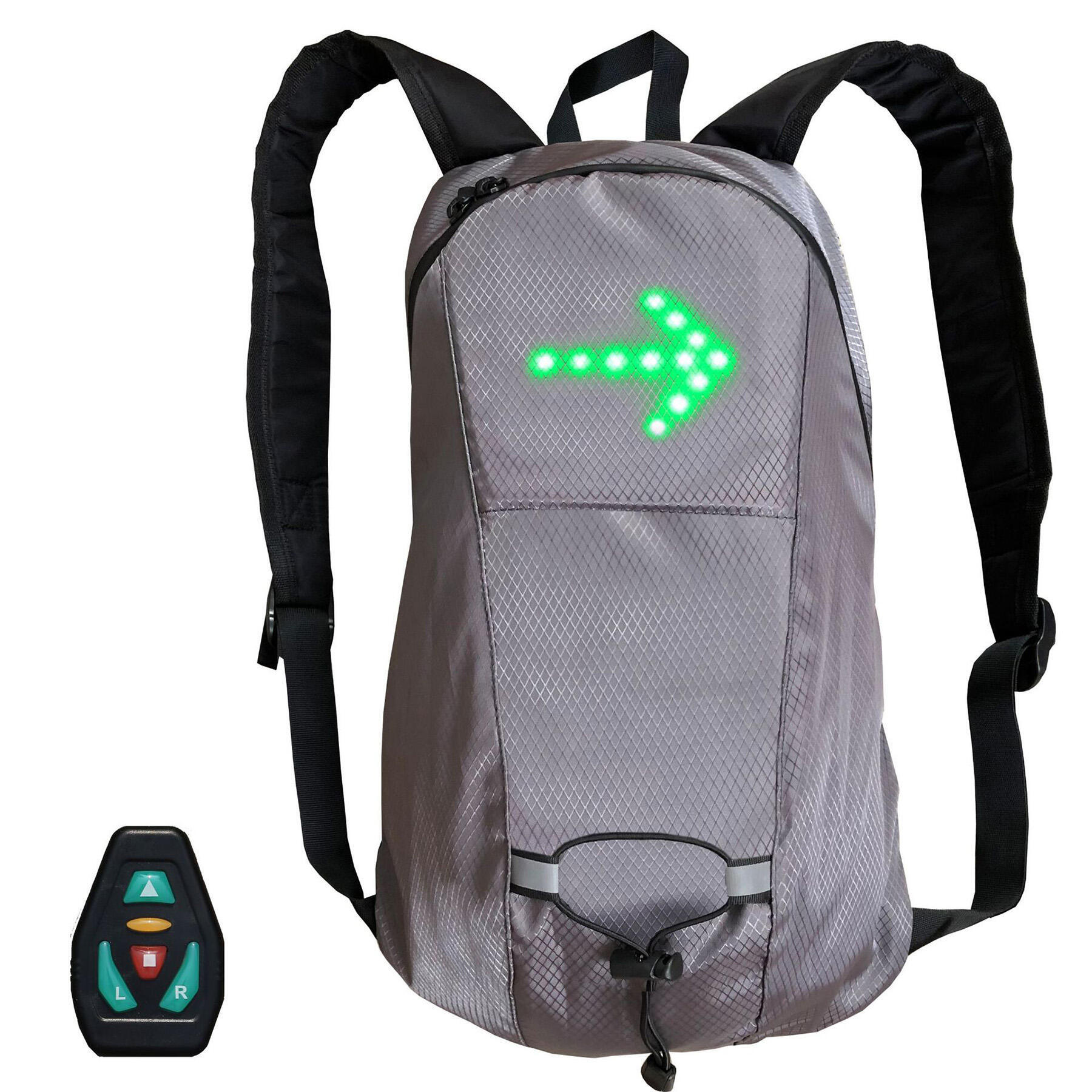 LED Turn Signal Light Backpack
