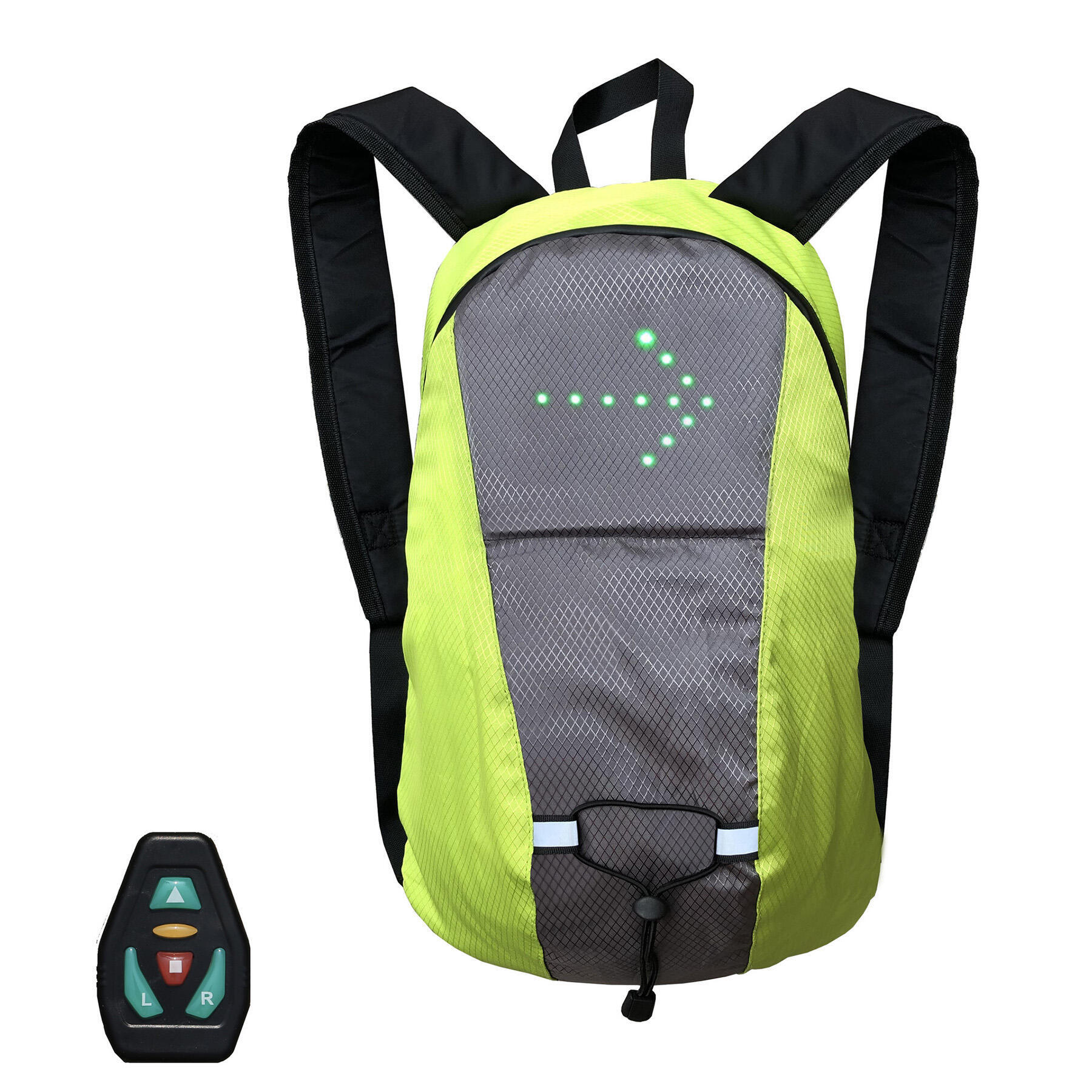 LED Turn Signal Light Backpack