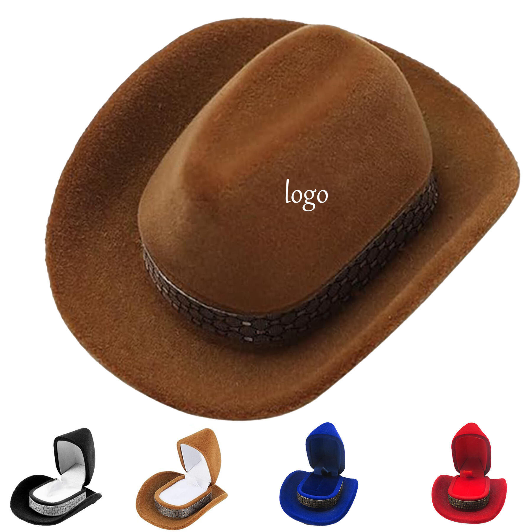 Cowboy Hat Jewelry Box