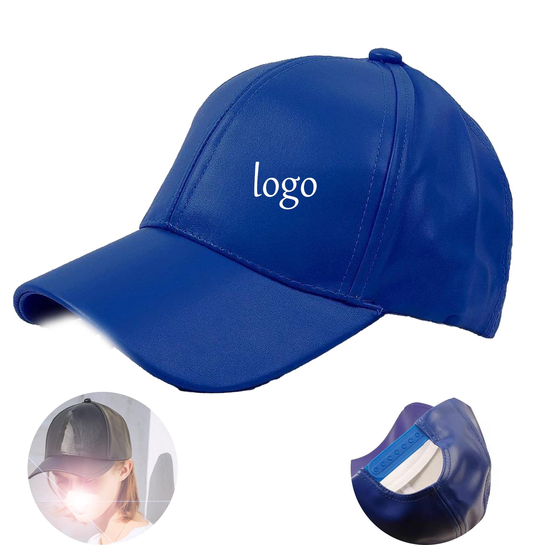Leather Baseball Cap