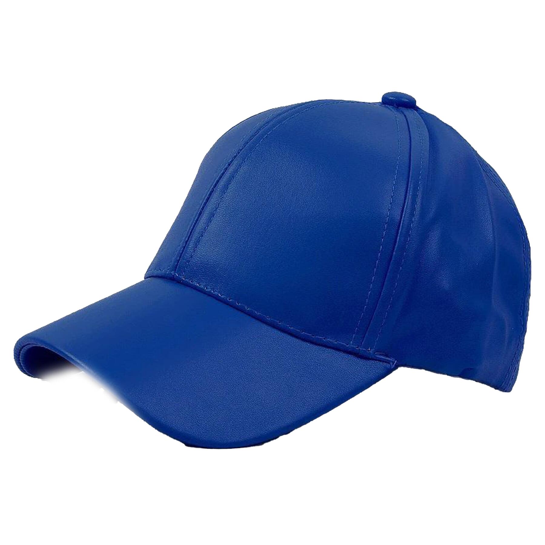 Leather Baseball Cap