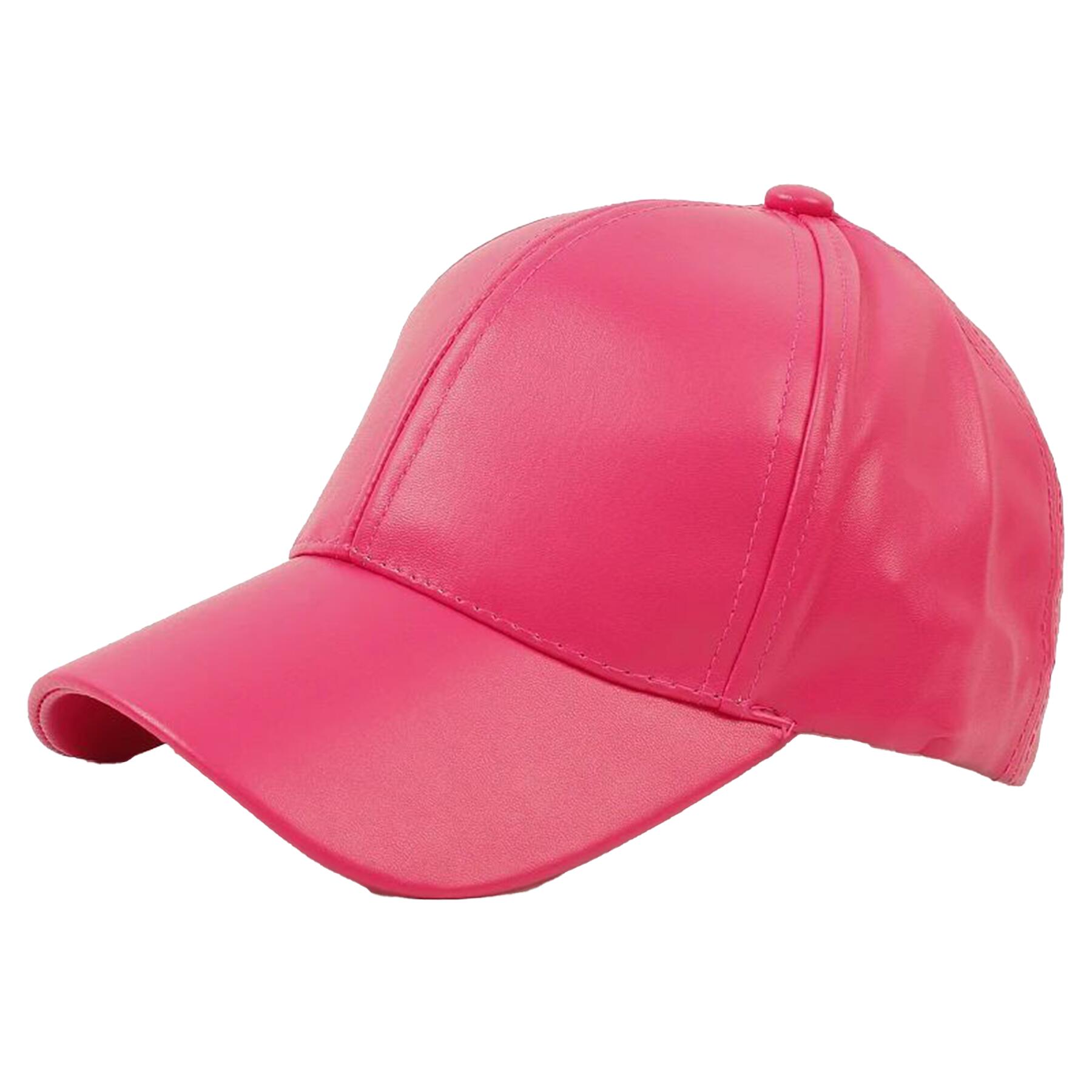 Leather Baseball Cap