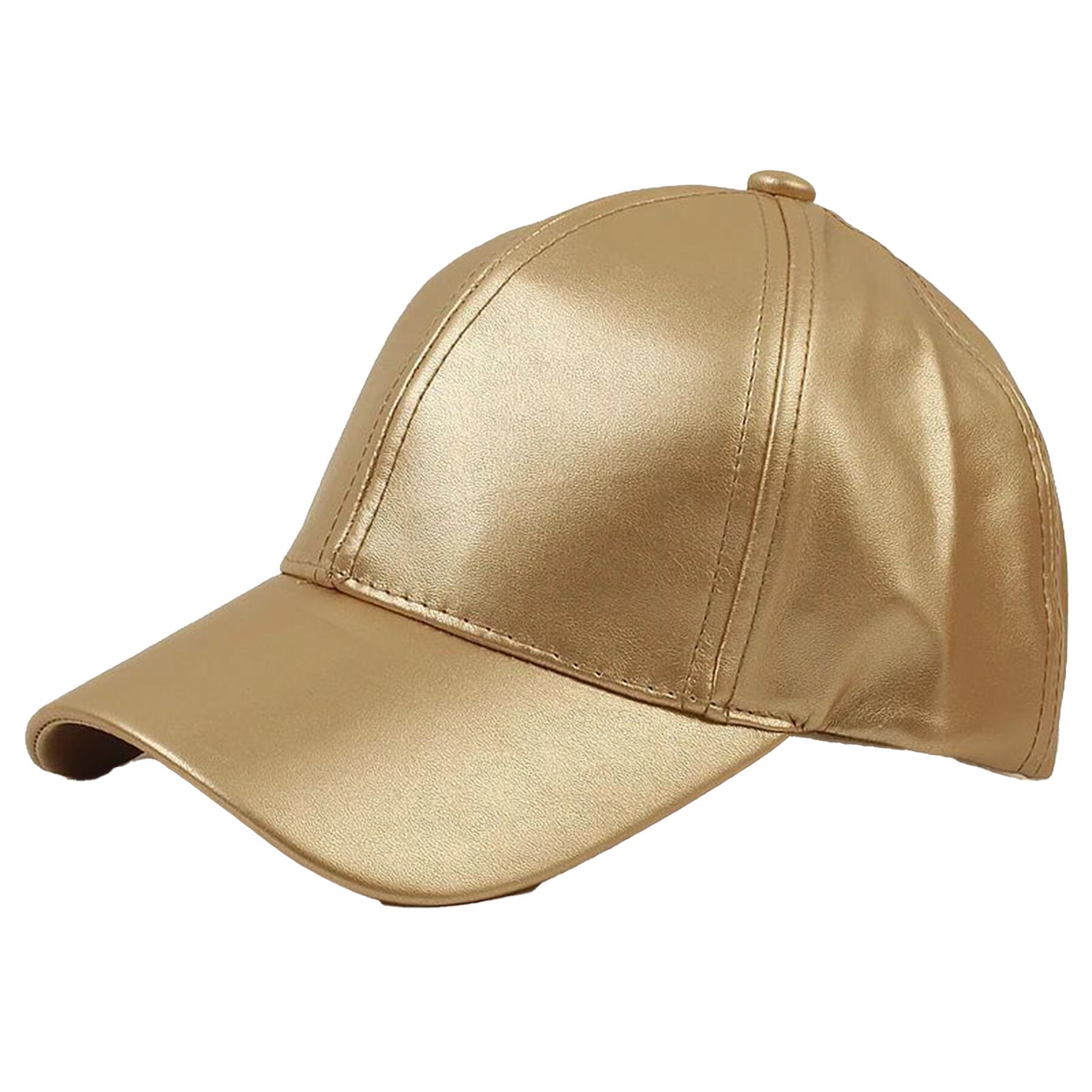Leather Baseball Cap