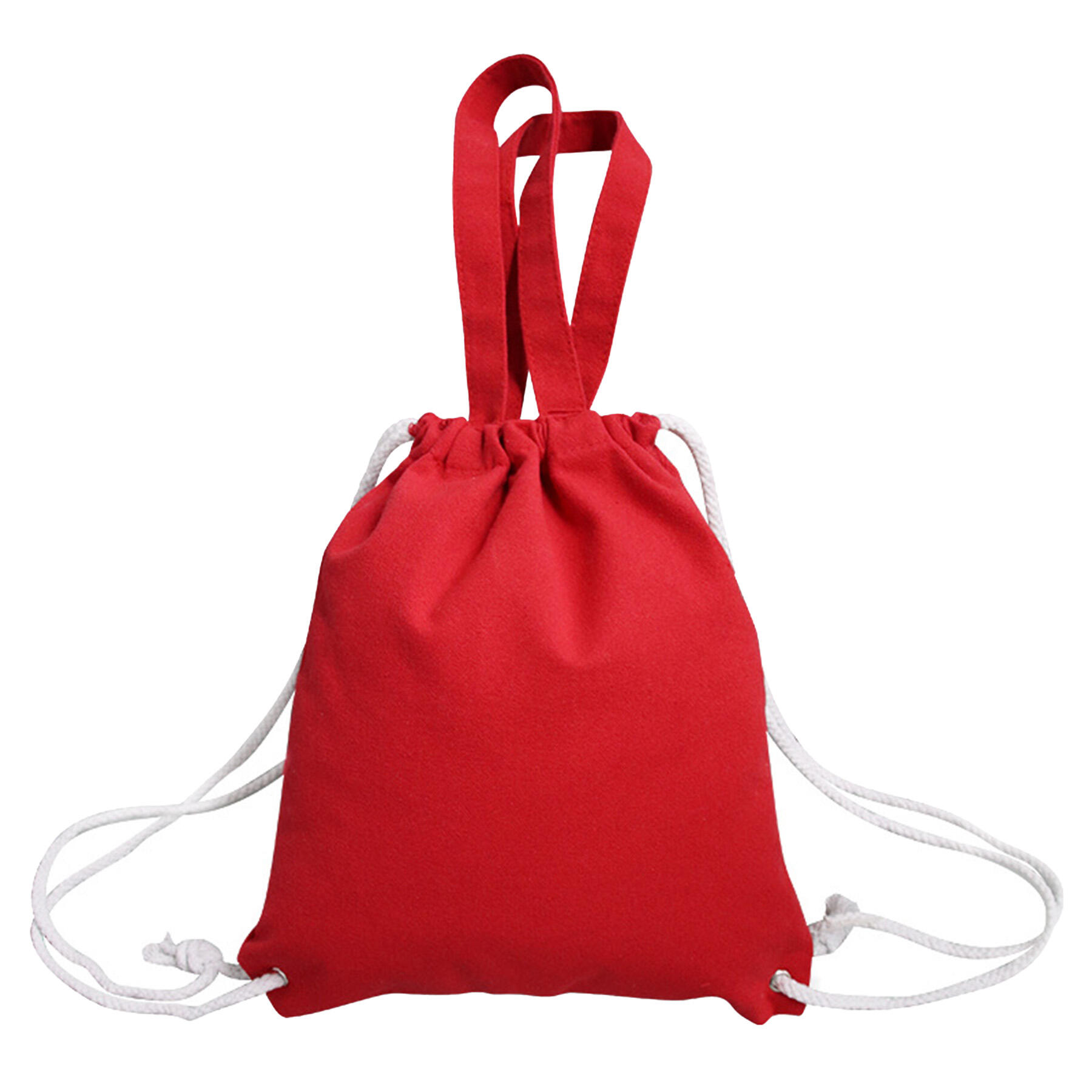 Canvas Drawstring Backpack