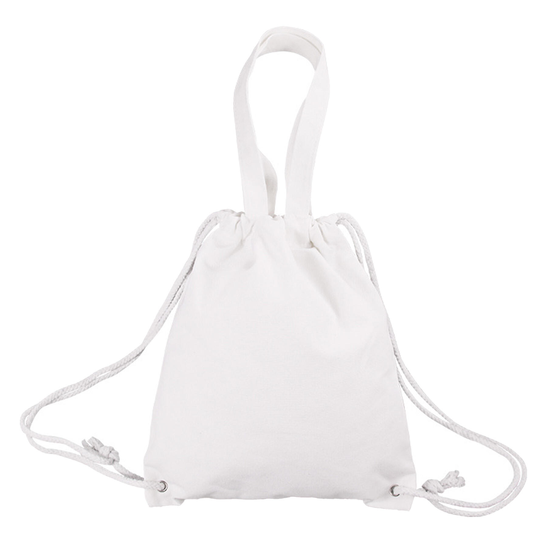 Canvas Drawstring Backpack