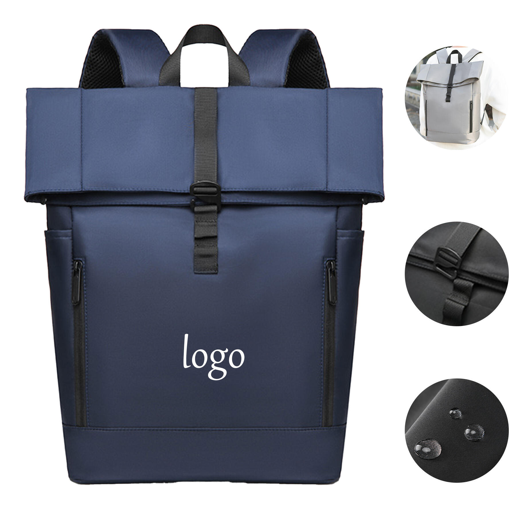 Roll Top Backpack