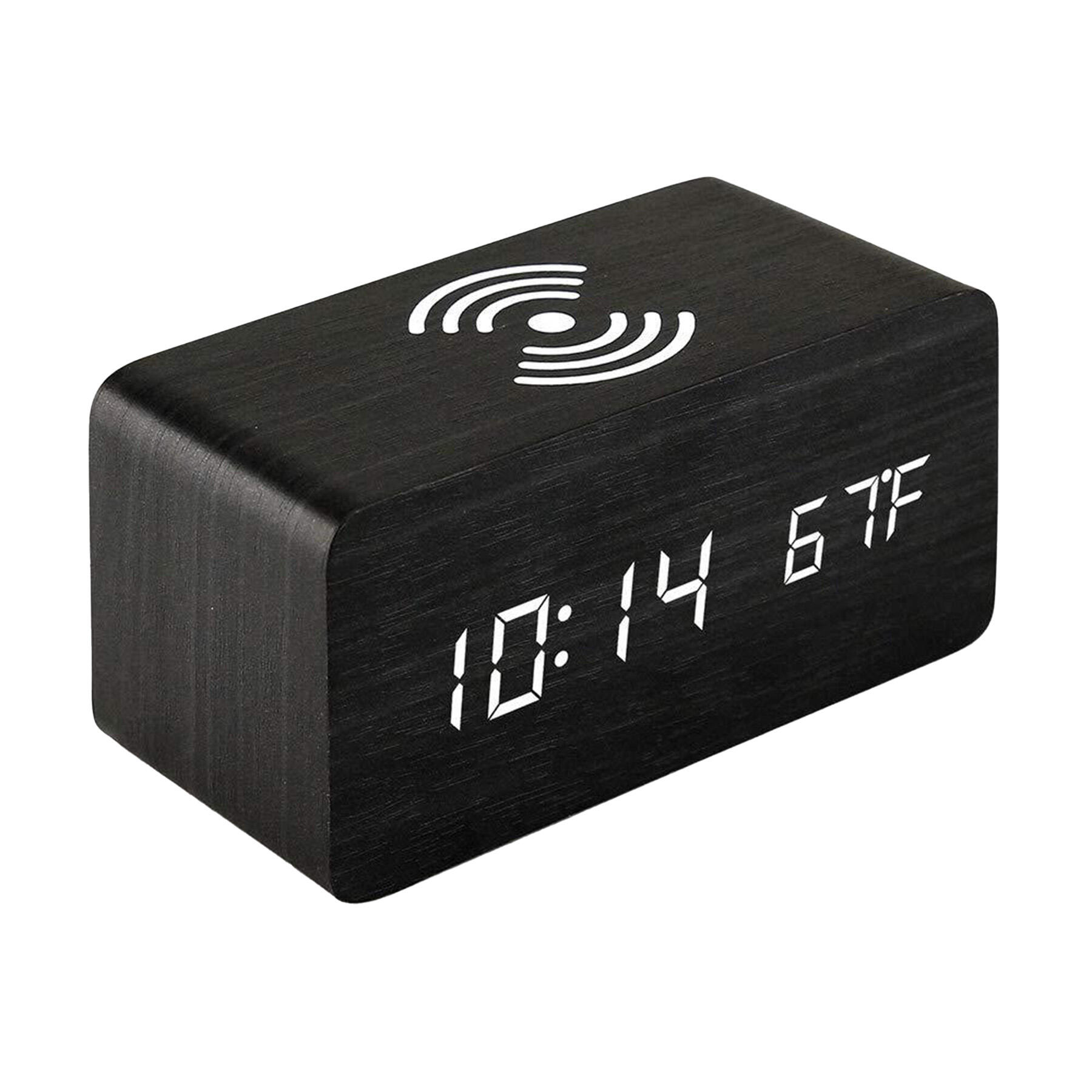 Wooden LED Digital Alarm Clock