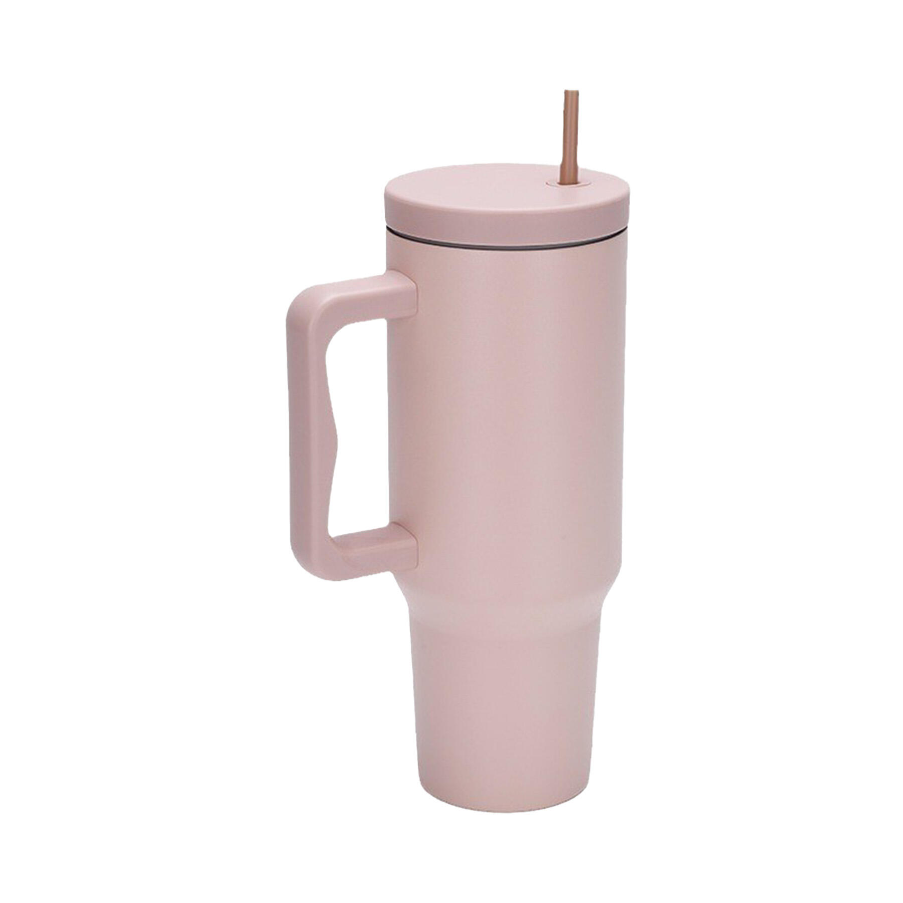 Large Capacity Travel Cup with Straw
