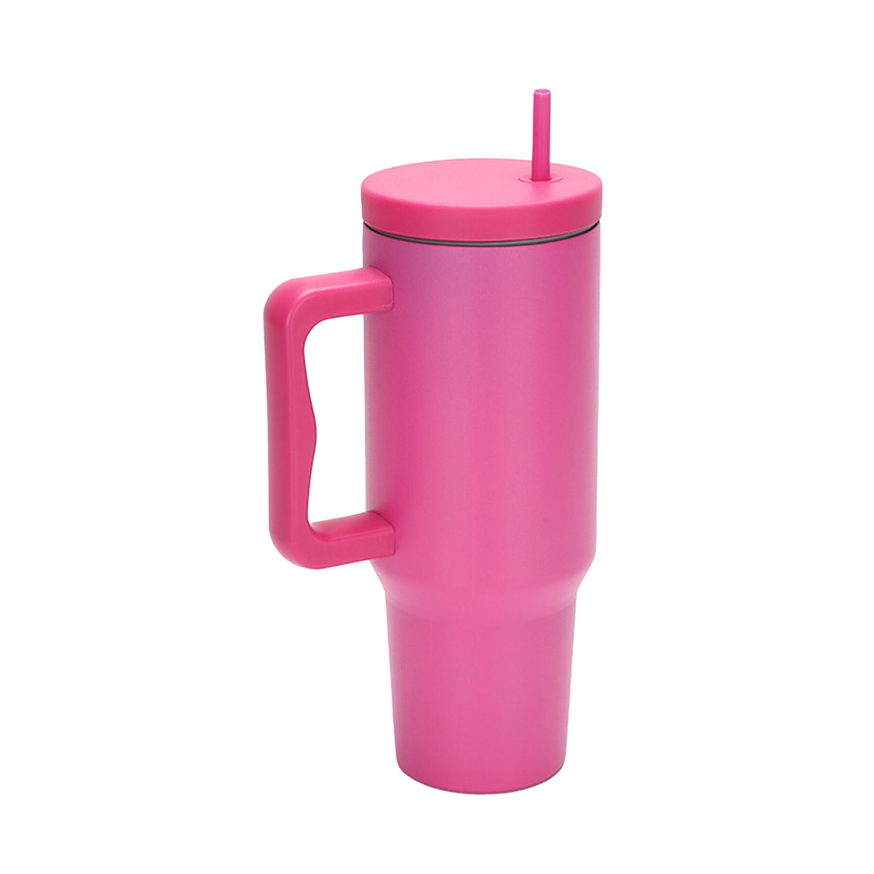 Large Capacity Travel Cup with Straw