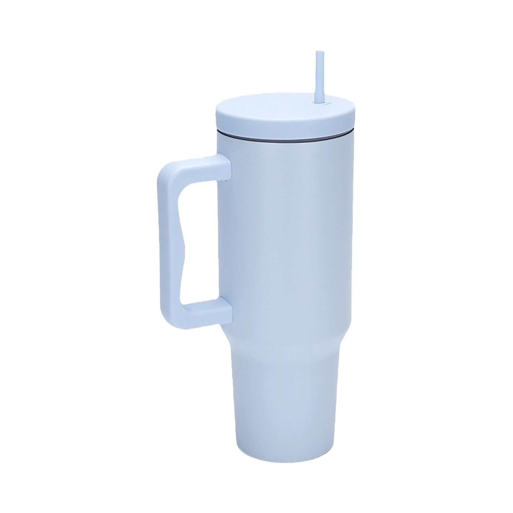 Large Capacity Travel Cup with Straw