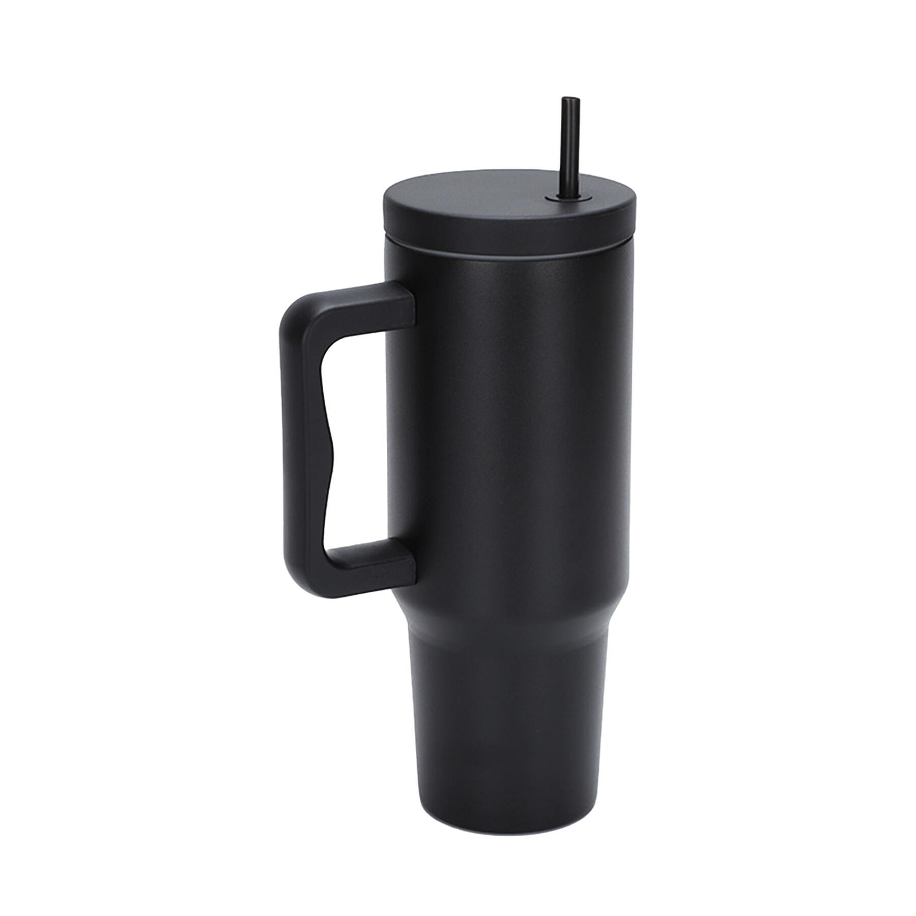 Large Capacity Travel Cup with Straw