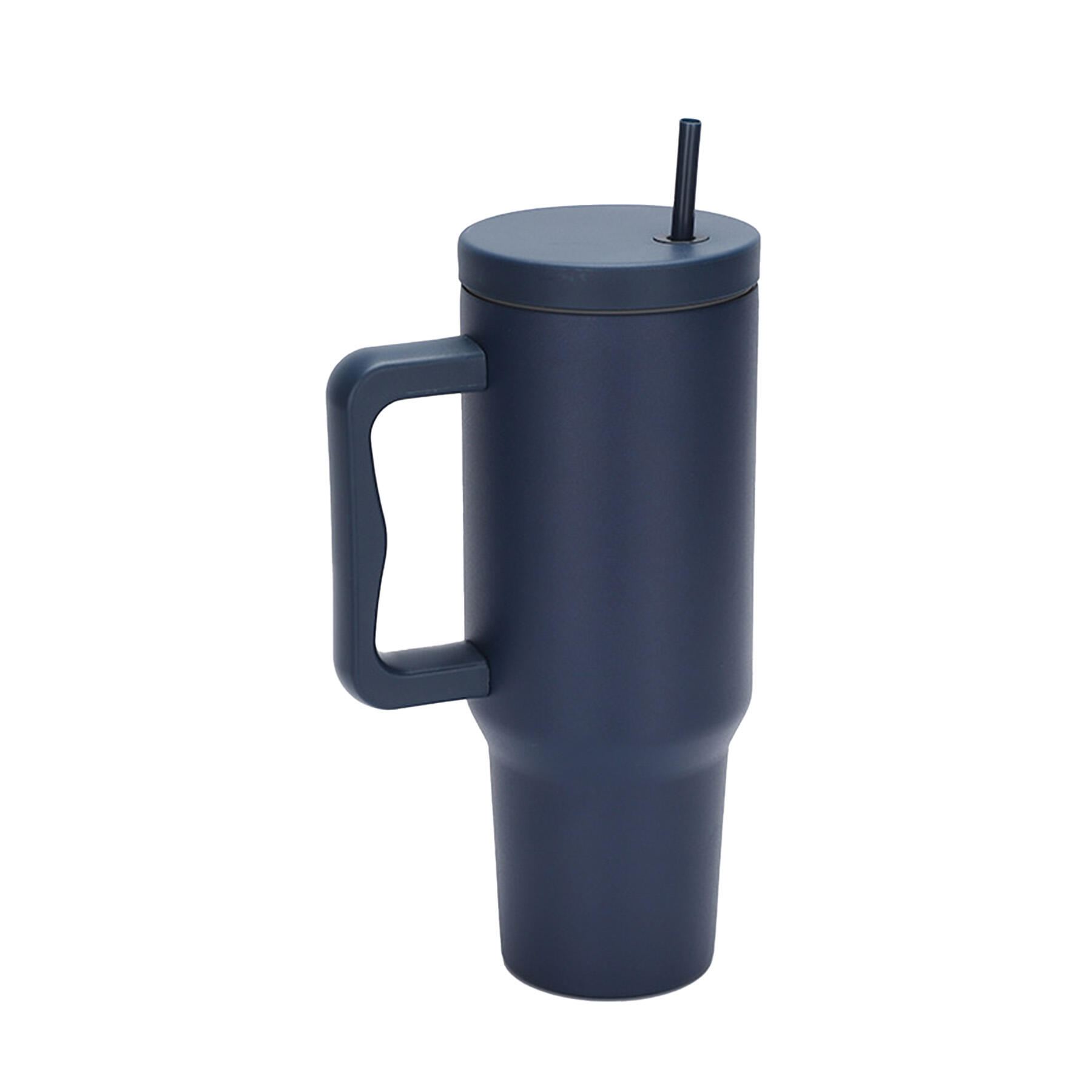 Large Capacity Travel Cup with Straw