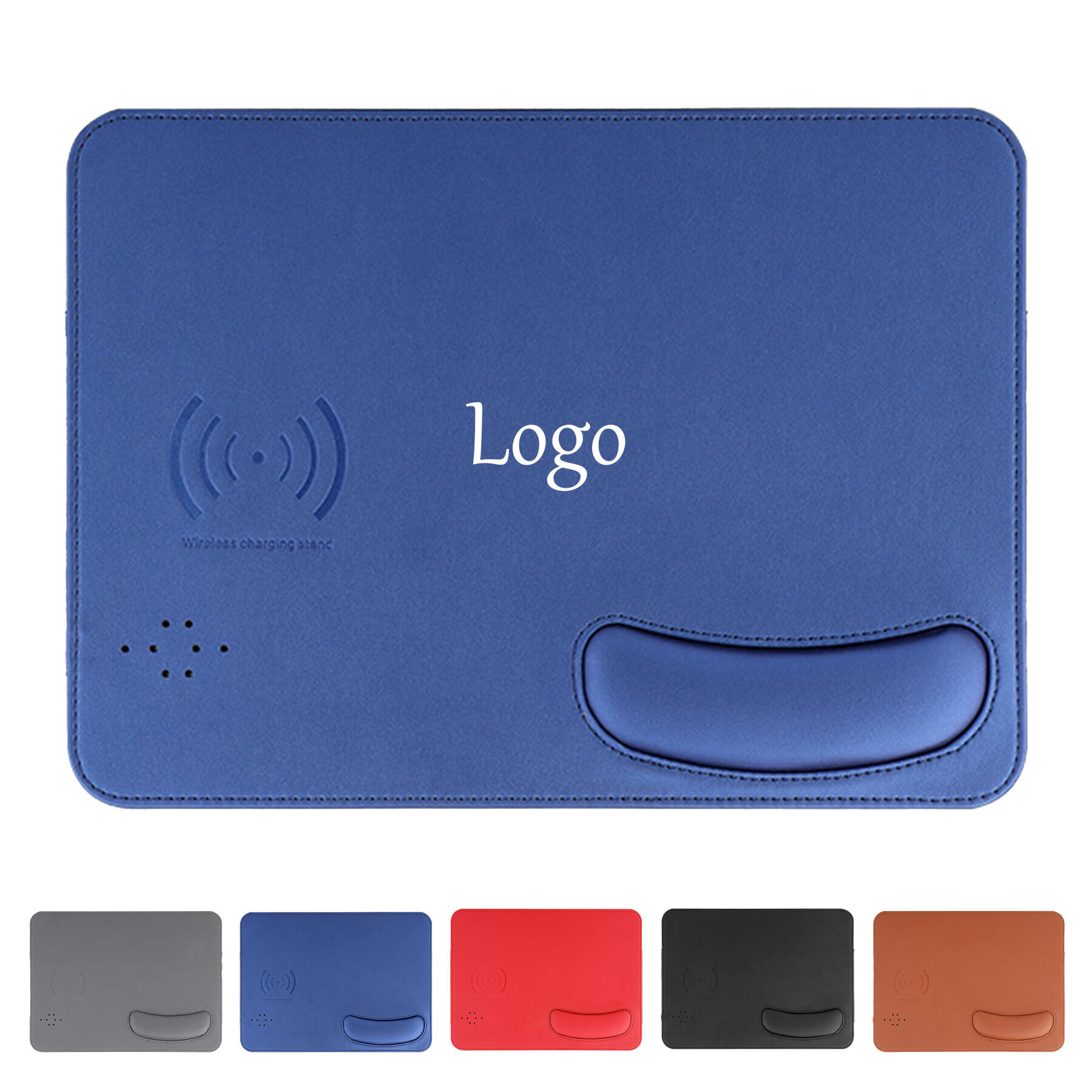 Wireless Charging Mouse Pad with Wrist Rest