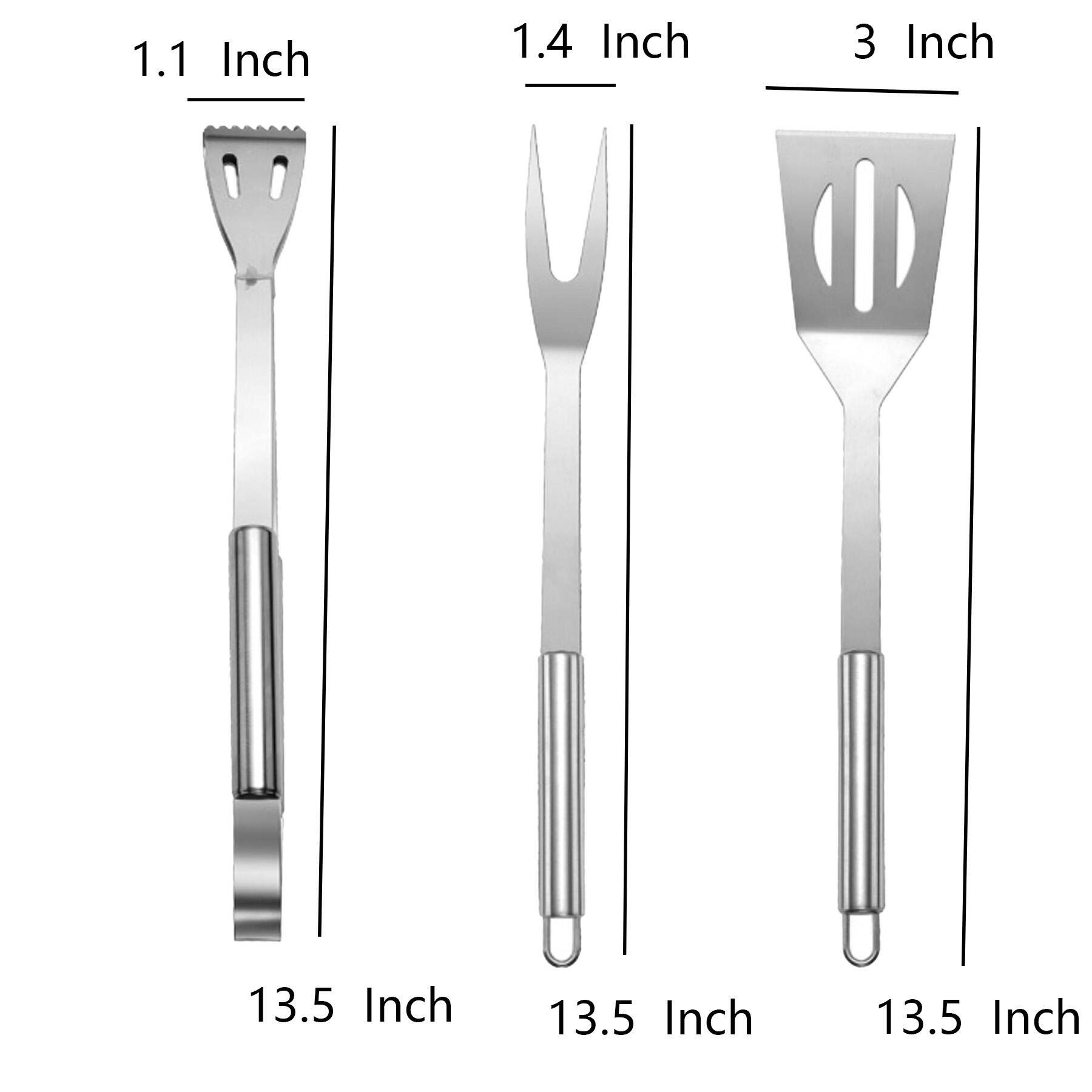Stainless Steel BBQ Tool Set
