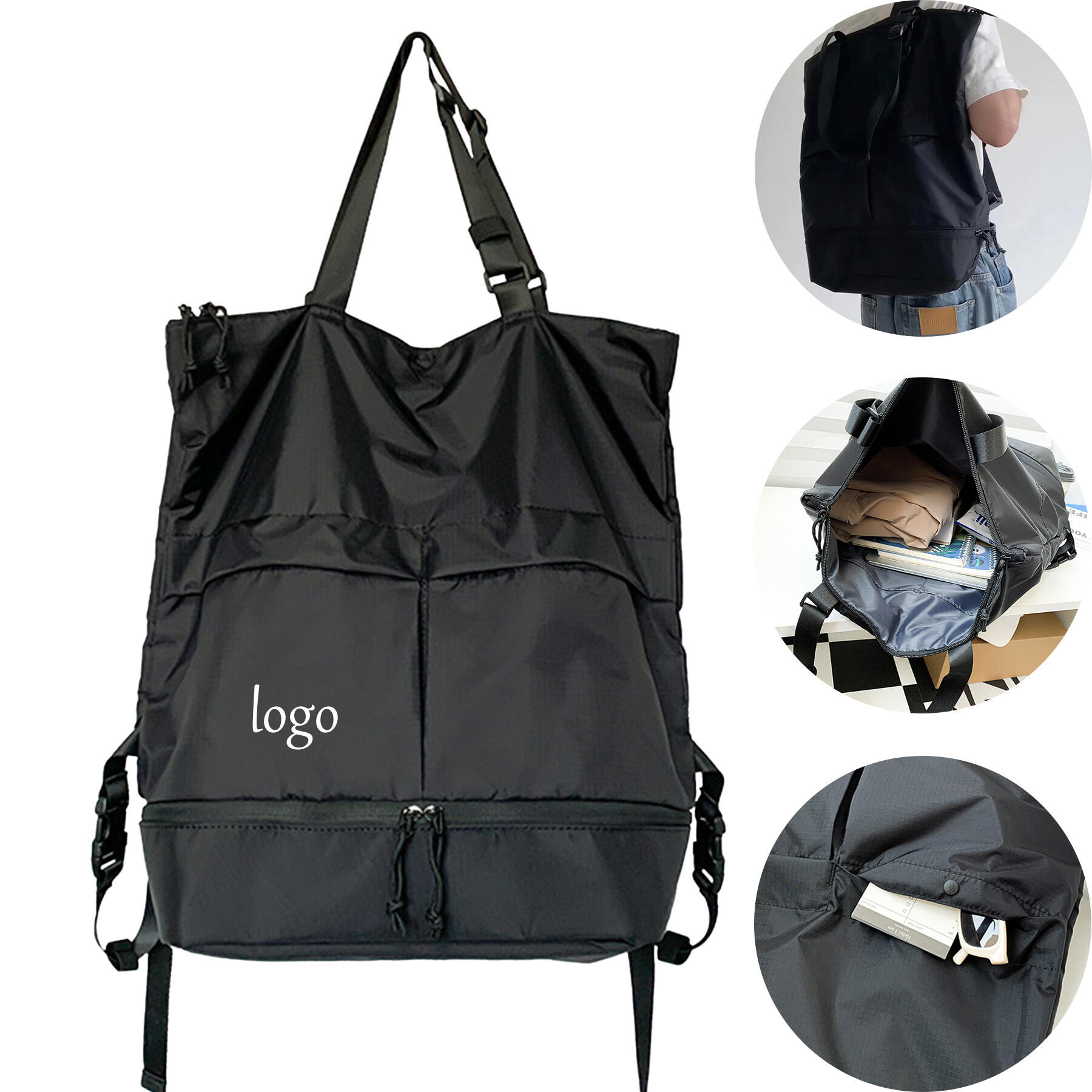 Multifunctional Nylon Backpack