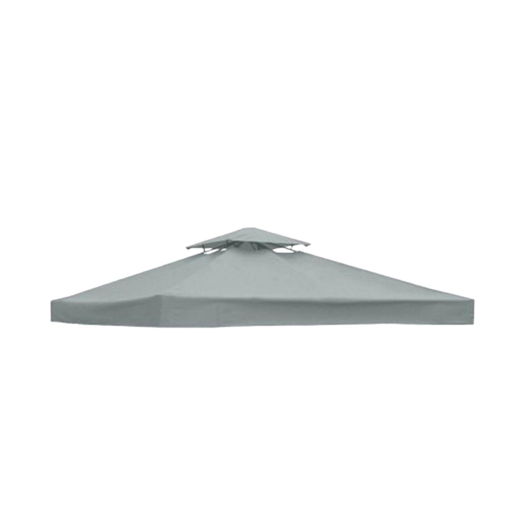 Outdoor Canopy Tarp with Double Roof
