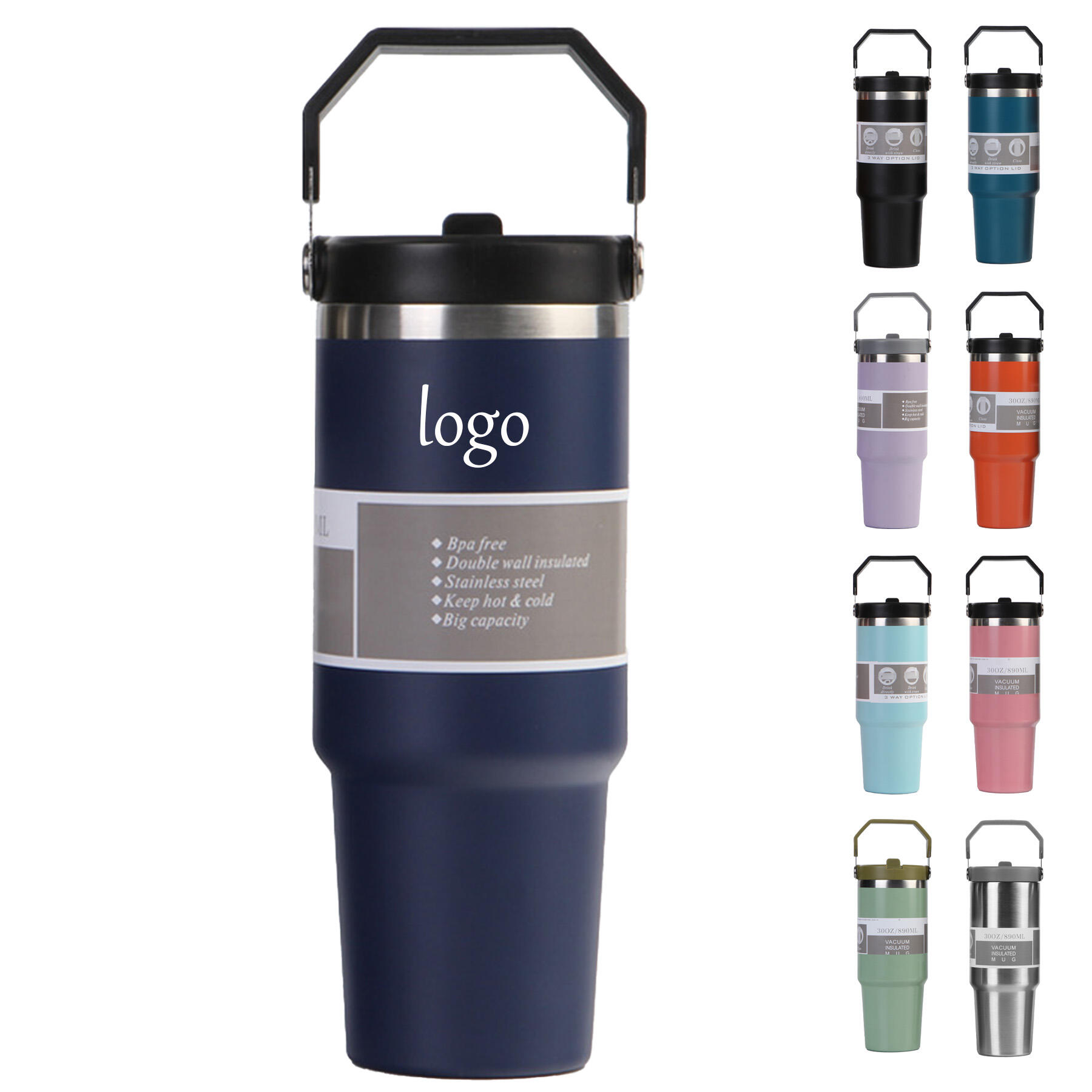 30oz Stainless Steel Travel Mug