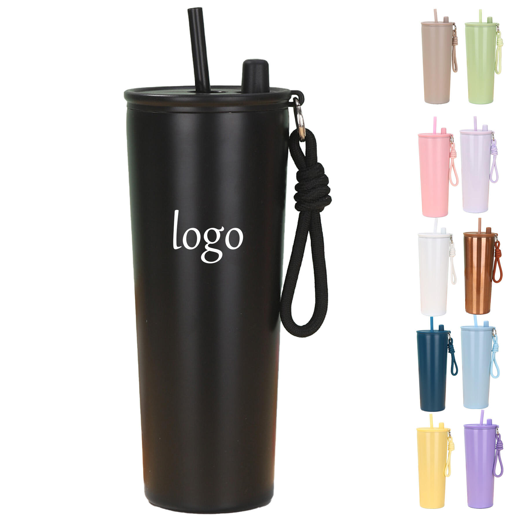 25oz Portable Straw Cup