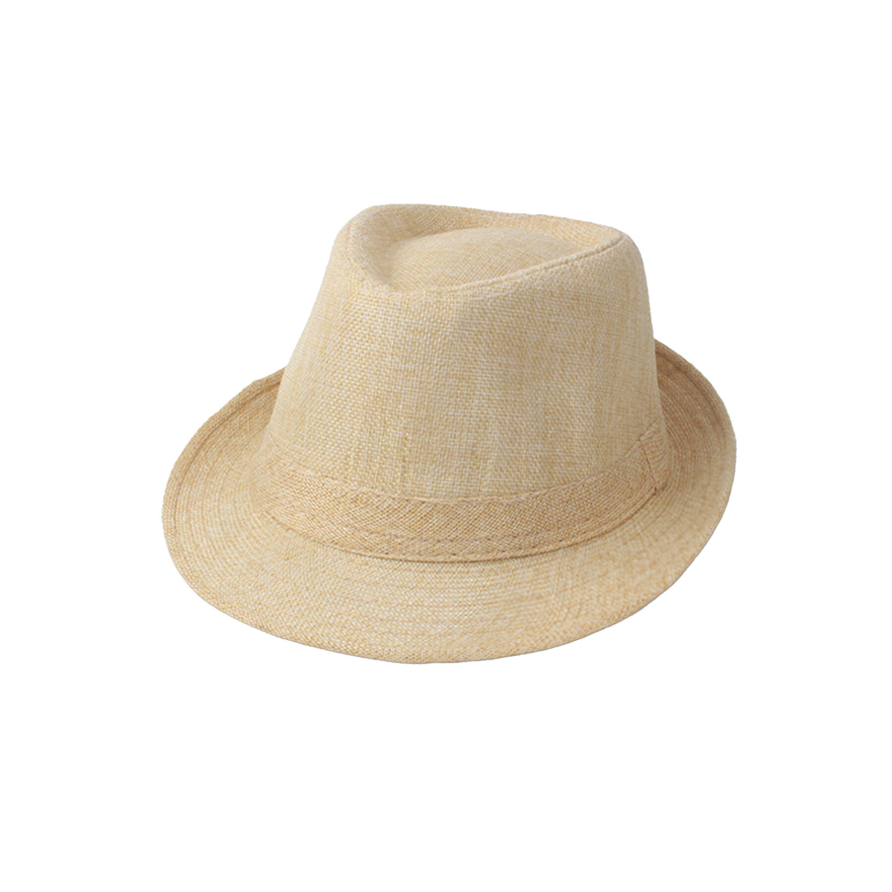 Linen Fedora Hat