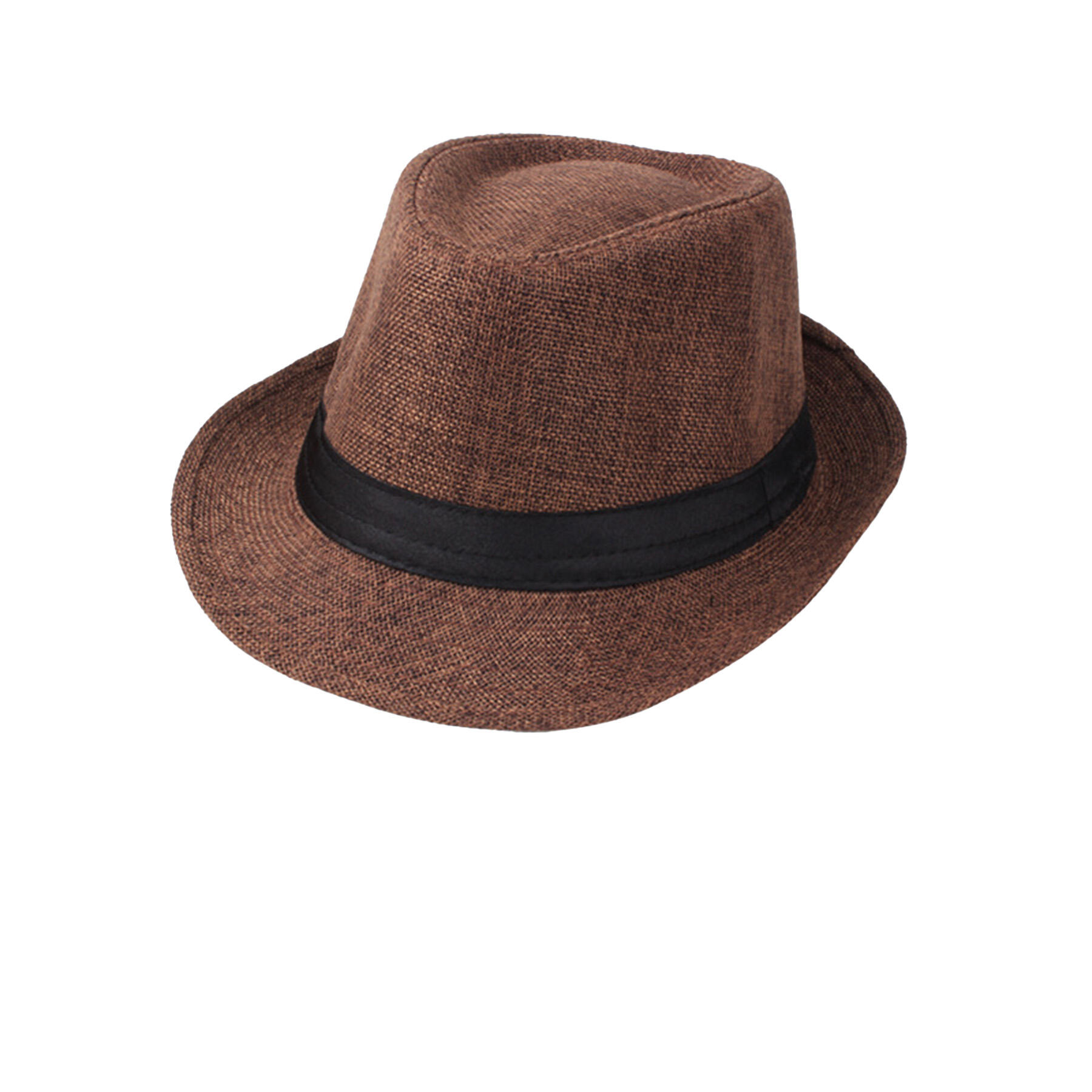 Linen Fedora Hat