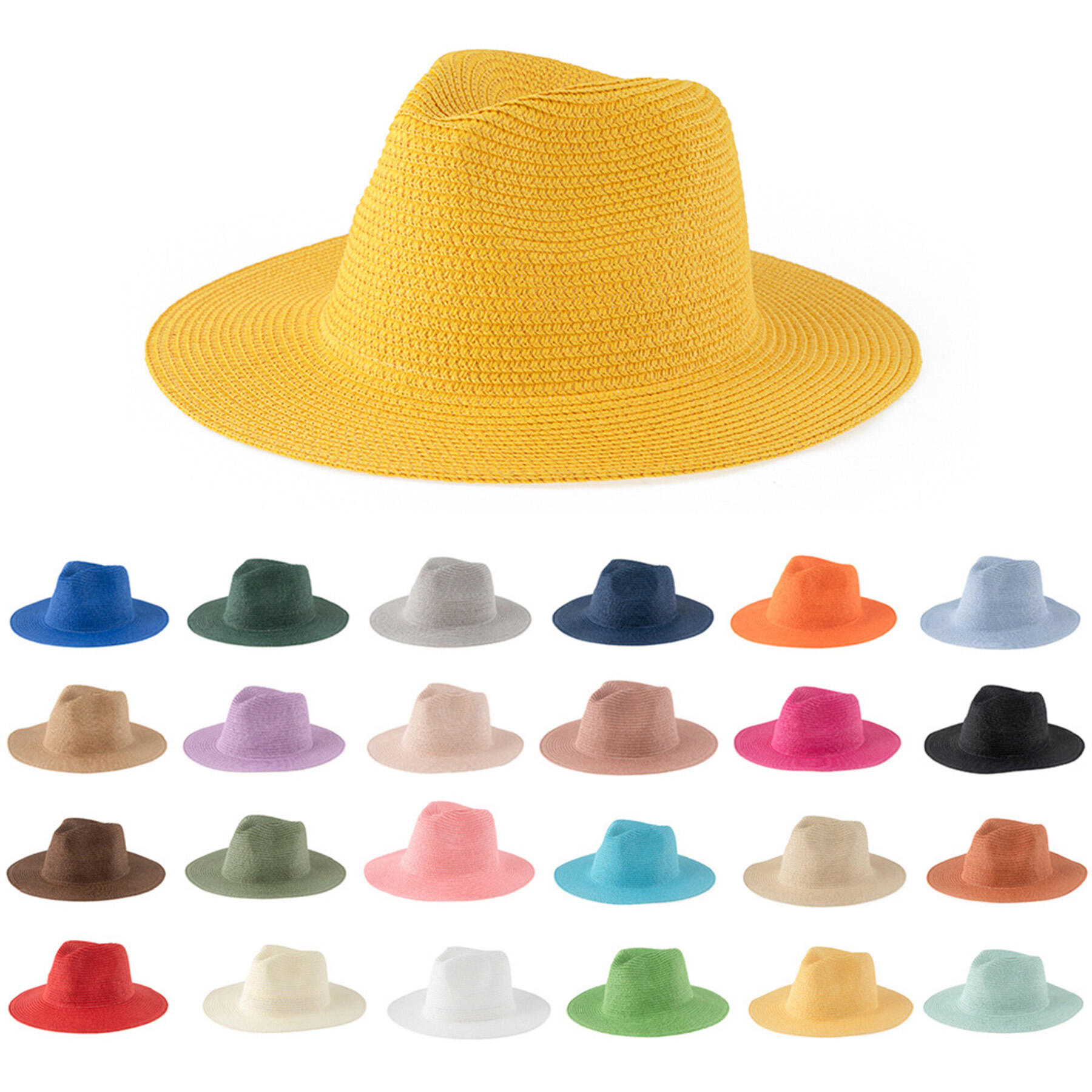 Straw Beach Sun Hat