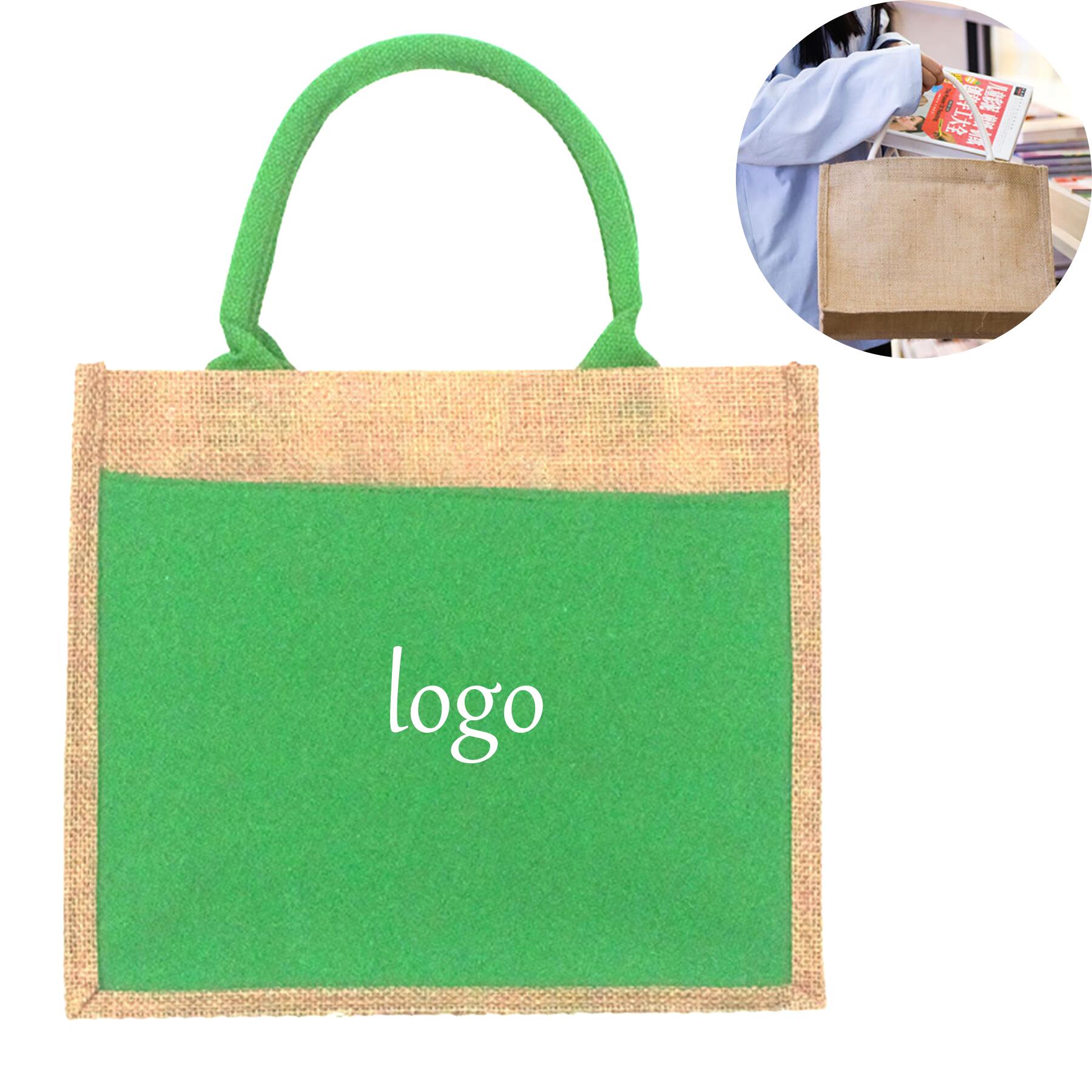 Linen Canvas Tote Bag