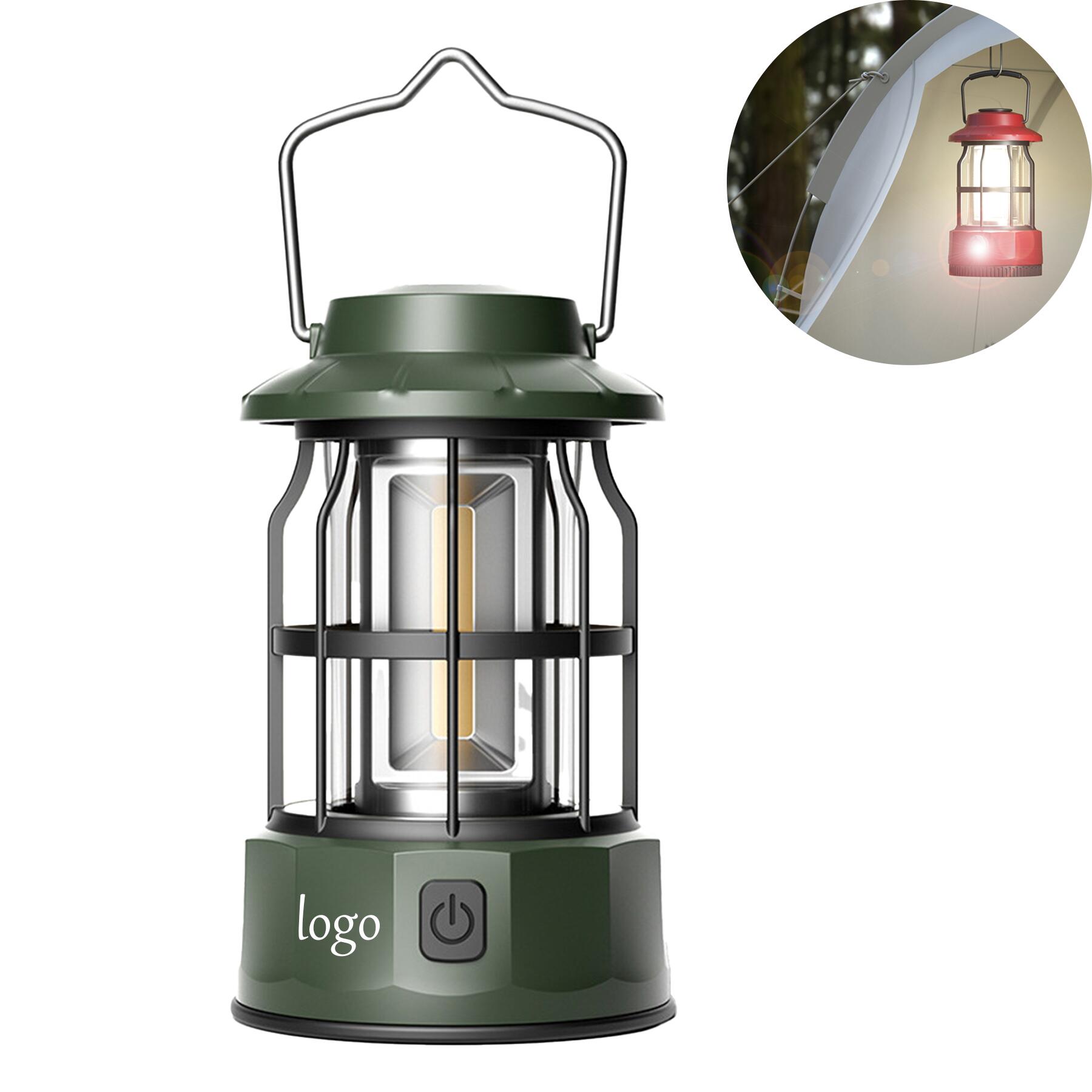 Vintage Rechargeable Camping Lantern